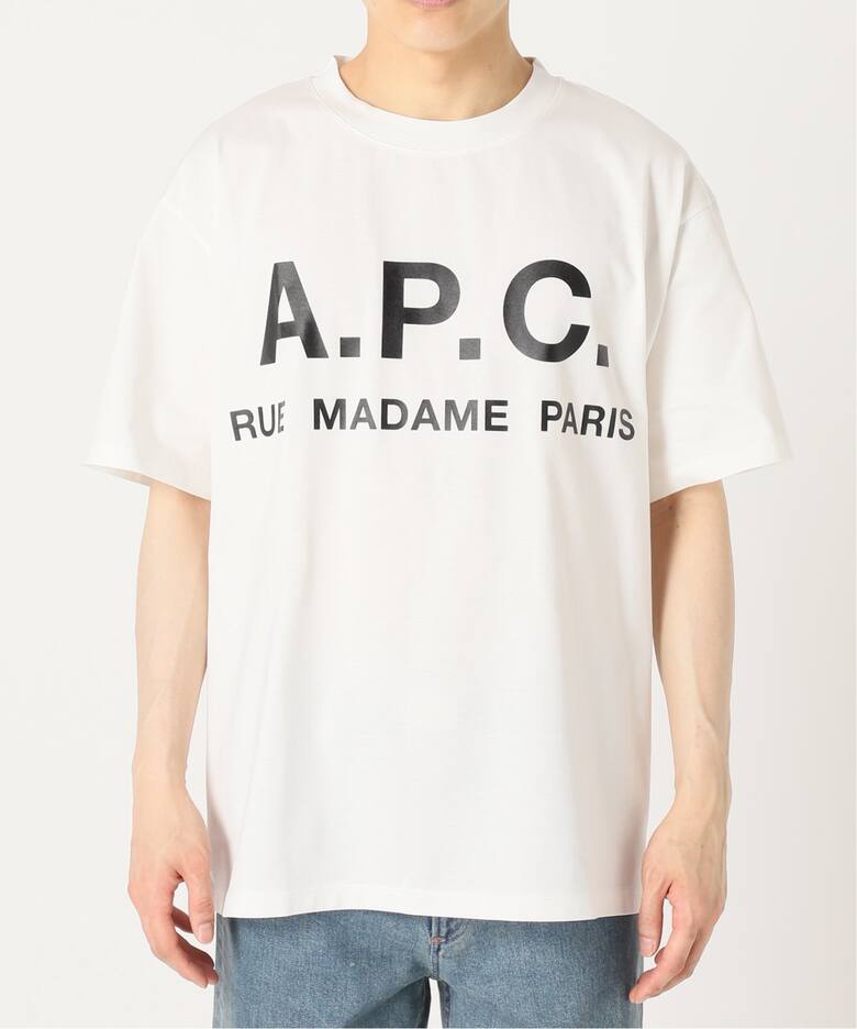 再入荷》【A.P.C. / アーペーセー】別注 オーバーサイズ ロゴプリント  