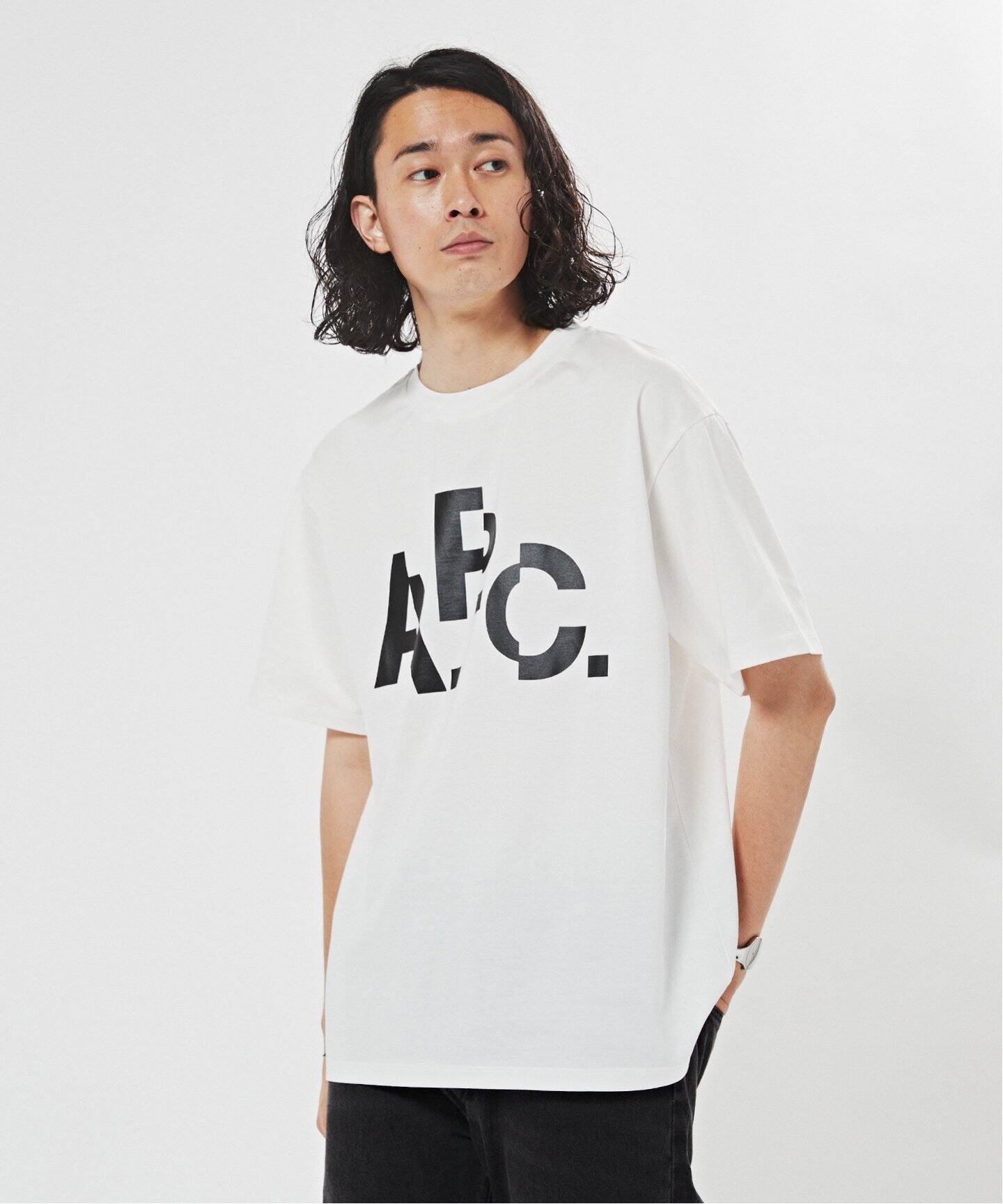 A.P.C. / アーペーセー】別注 DECALE プリント Tシャツ（Tシャツ  