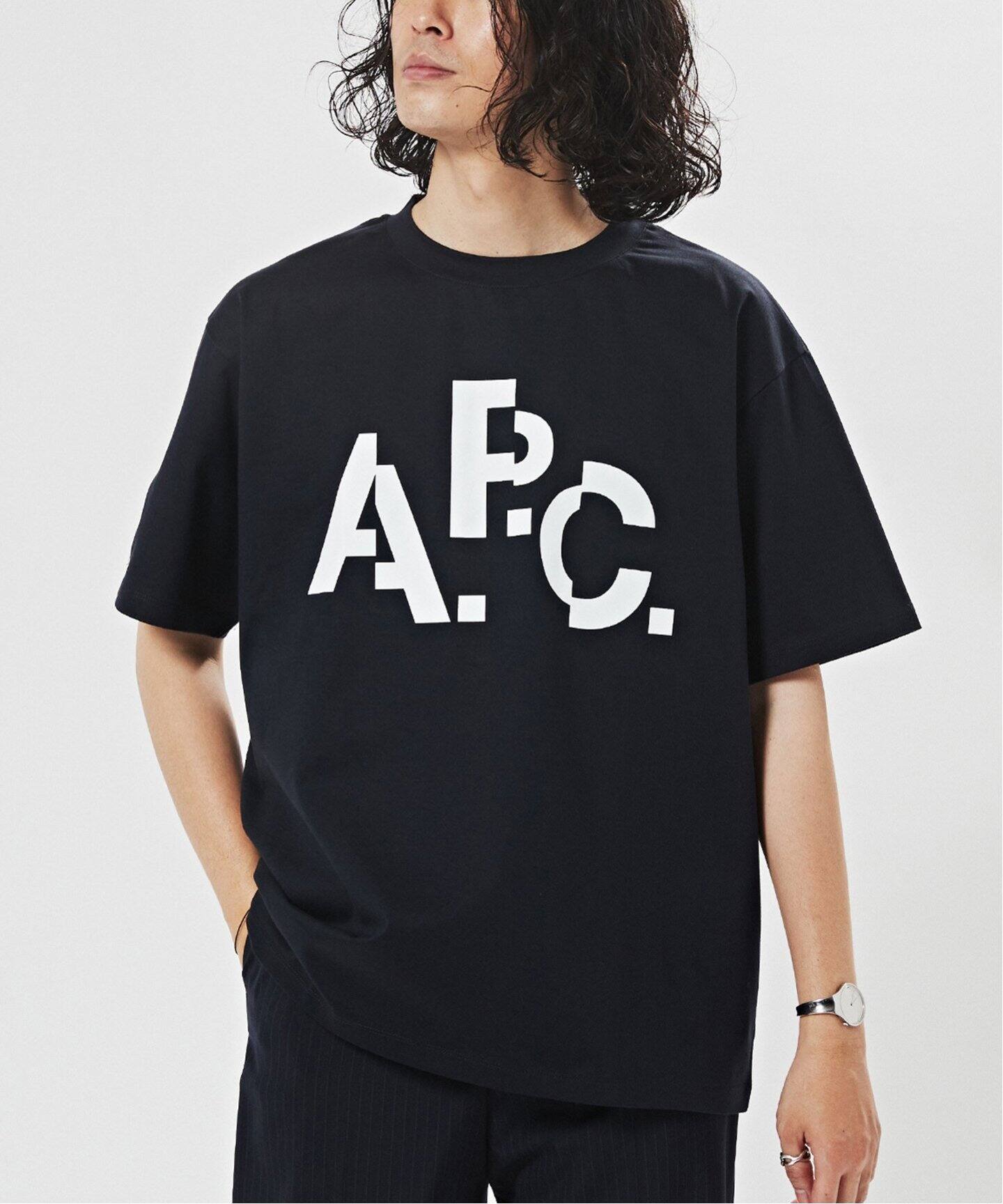 A.P.C. / アーペーセー】別注 DECALE プリント Tシャツ（Tシャツ 