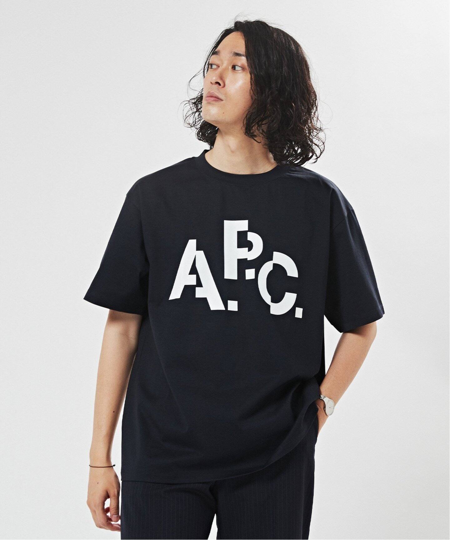 A.P.C. / アーペーセー】別注 DECALE プリント Tシャツ（Tシャツ 