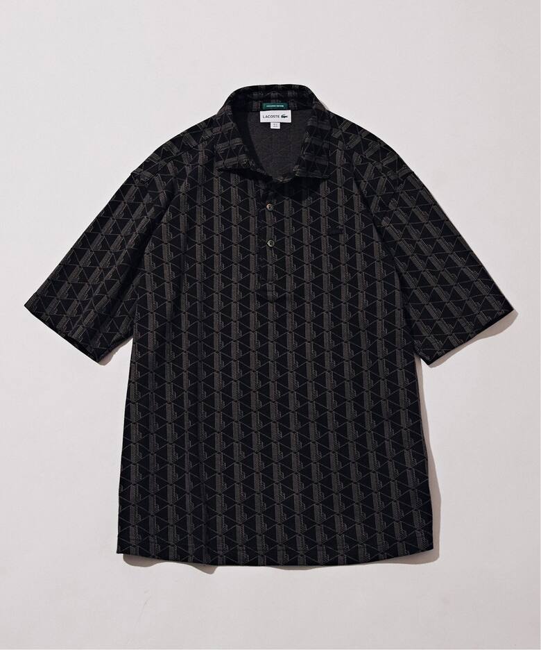 LACOSTE / ラコステ】別注 モノグラムジャカード ポロシャツ 