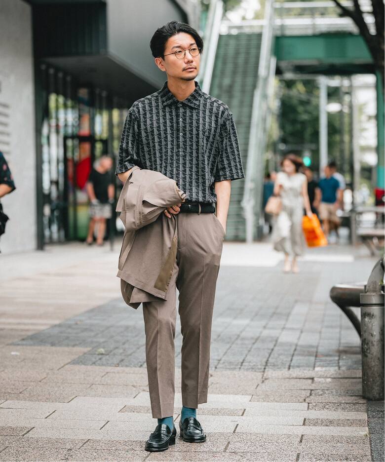 LACOSTE / ラコステ】別注 モノグラムジャカード ポロシャツ 