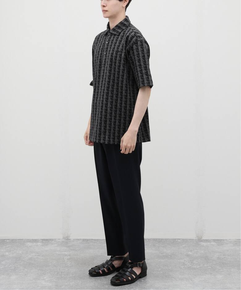 LACOSTE / ラコステ】別注 モノグラムジャカード ポロシャツ 