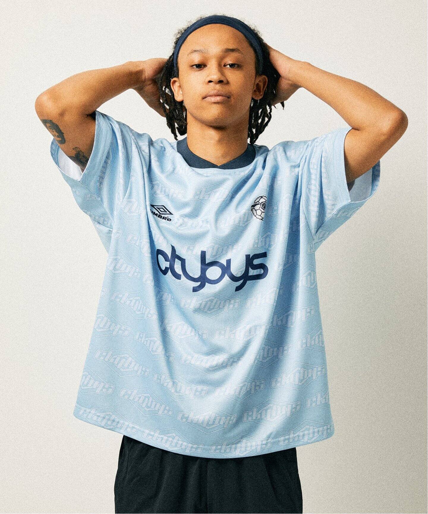UMBRO ×CITY BOYS FC】417別注 game shirt / ゲームシャツ（Tシャツ 