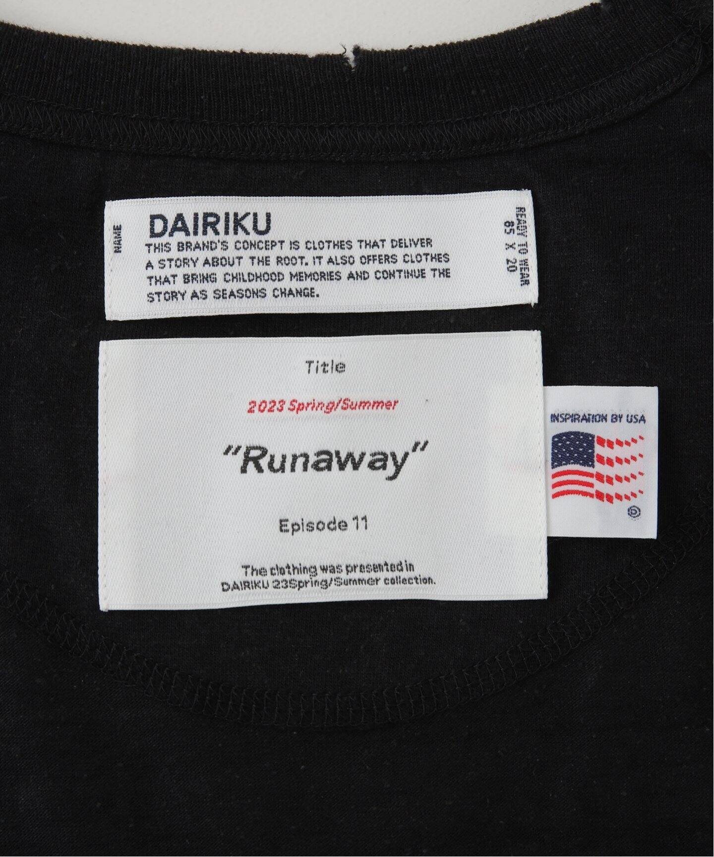 DAIRIKU / ダイリク】New Trim Tee（Tシャツ／カットソー）｜BAYCREW
