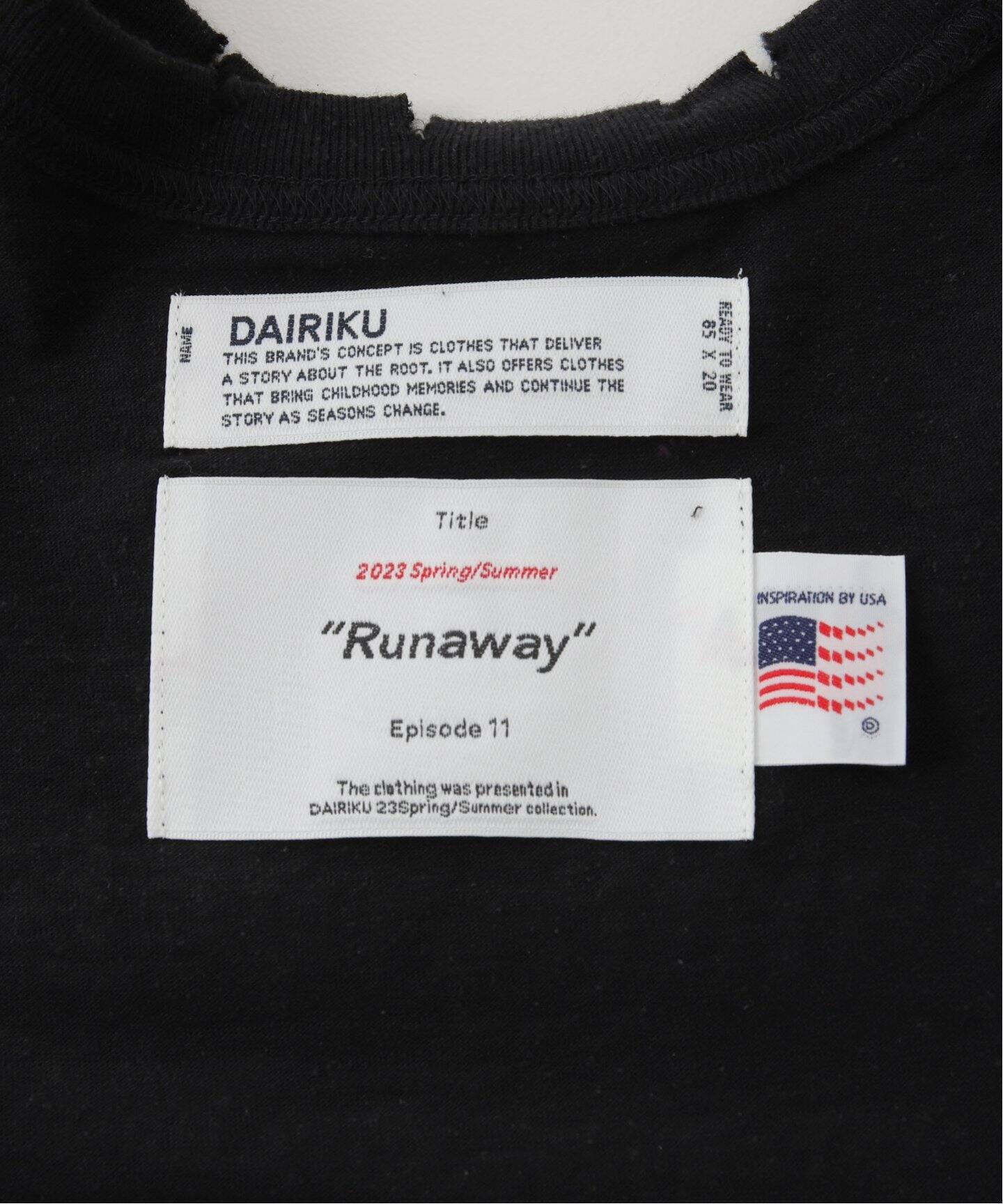 DAIRIKU / ダイリク】New Raglan Tee（Tシャツ／カットソー 