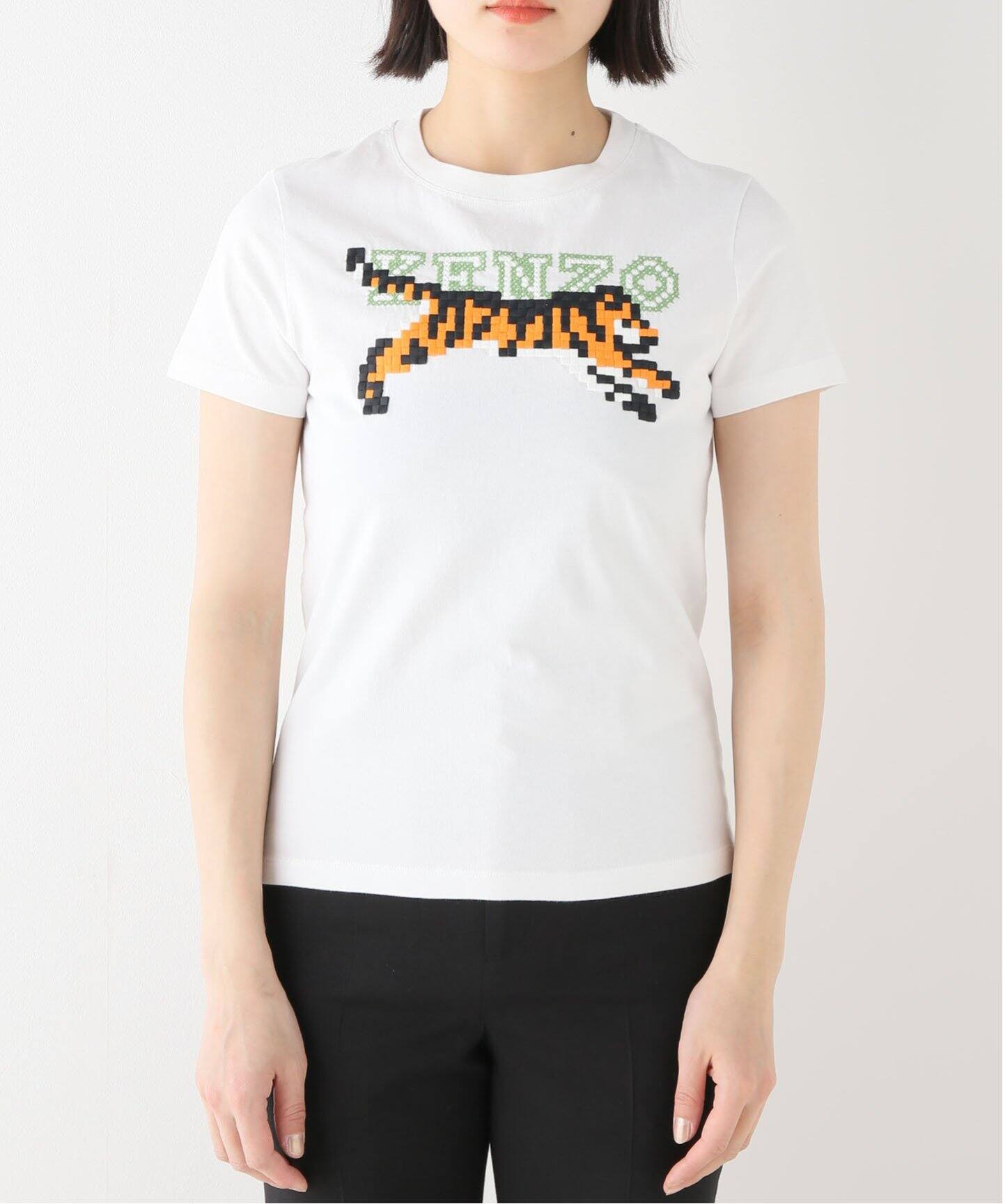 KENZO / ケンゾ―】WOMENS PIXEL CLASSIC T-SHIRT（Tシャツ／カットソー 