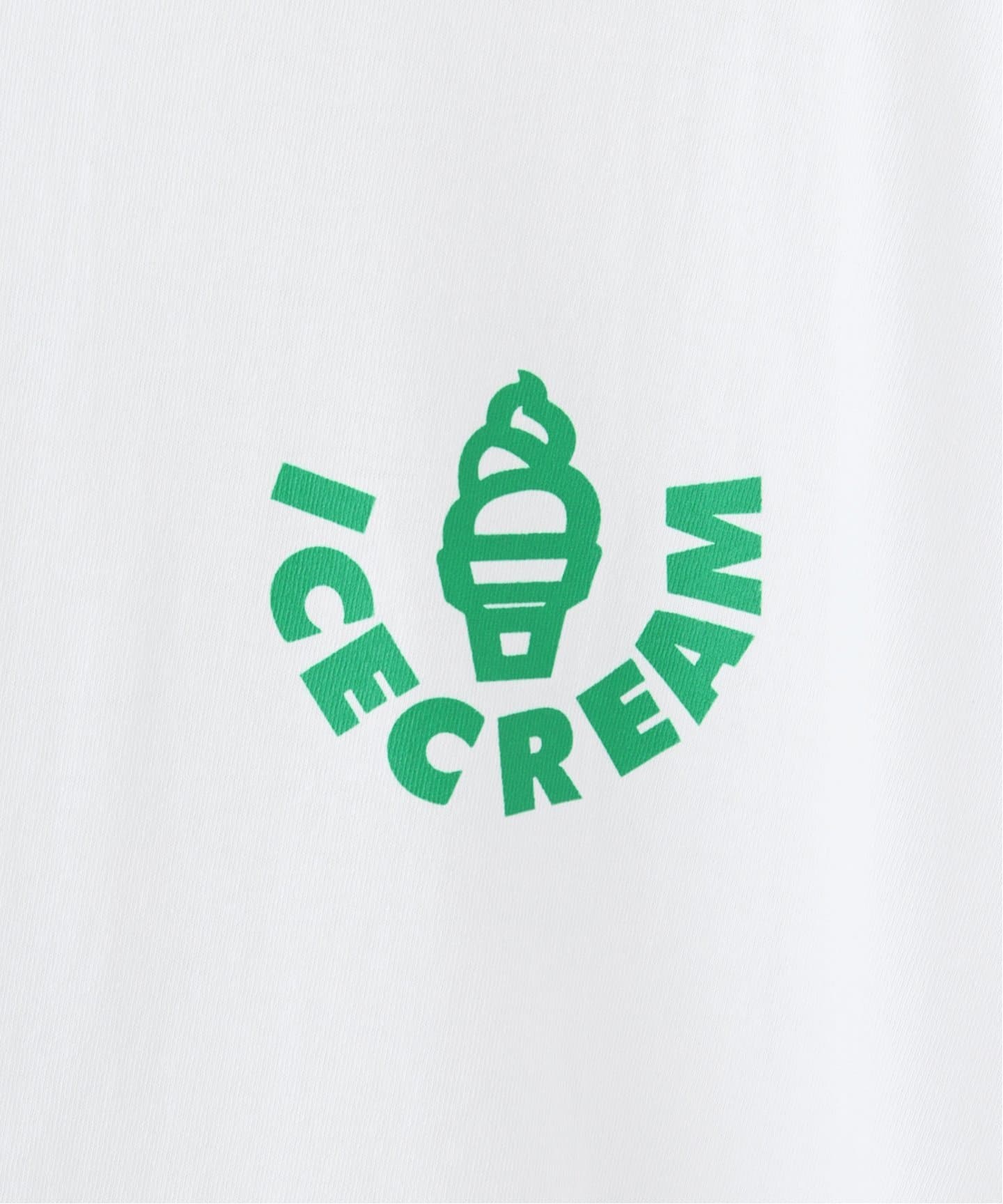 アイスクリーム ランニングドッグスウェットシャツ グリーン org.jpg