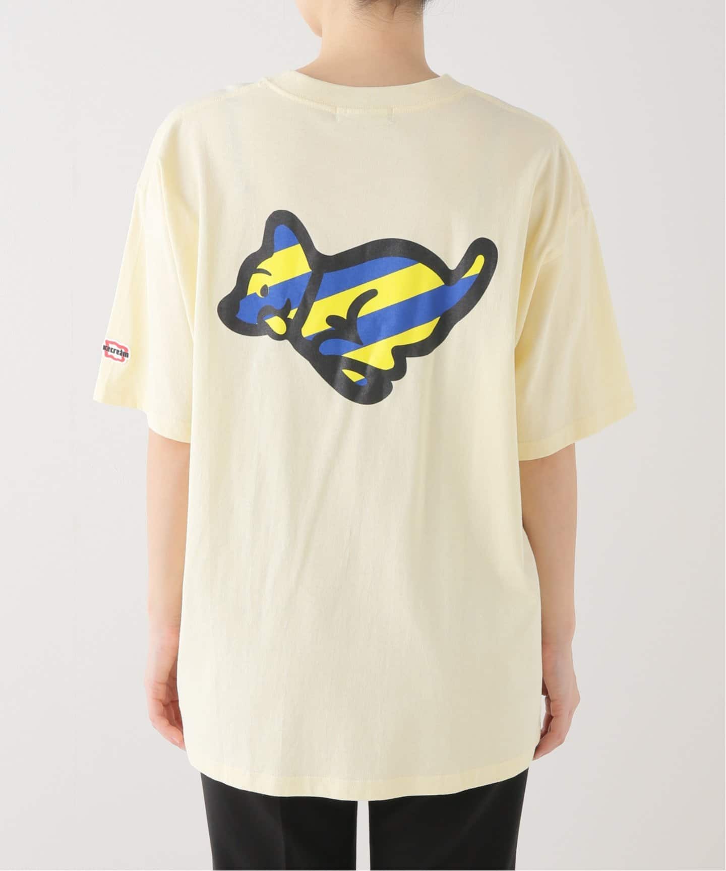 ICECREAM / アイスクリーム】COTTON T-SHIRT RUNNING DOG（T