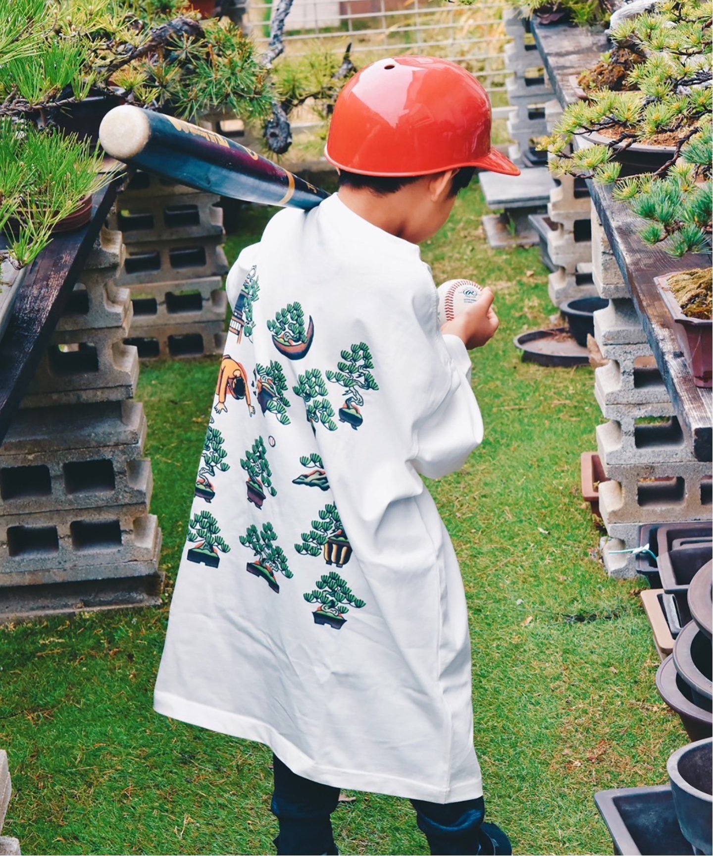 【浜本祐介 / Yusuke Hamamoto】Painting Print Teeのコーディネートスナップ(miina)|BAYCREW'S