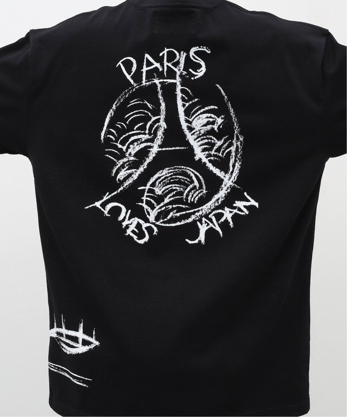 隈 研吾 × Paris Saint-Germain】グラフィックプリント Tシャツ