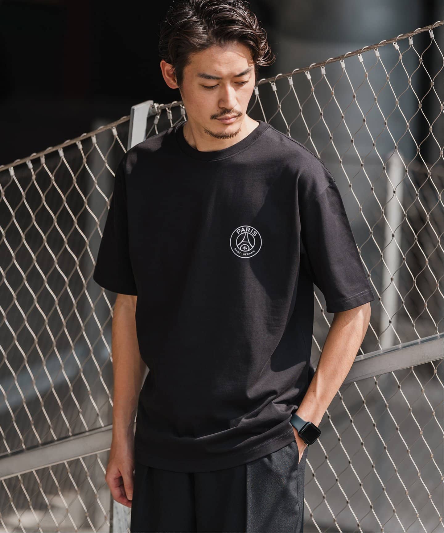 Paris Saint-Germain】エンブレムプリント Tシャツ Mt.Fuji（T