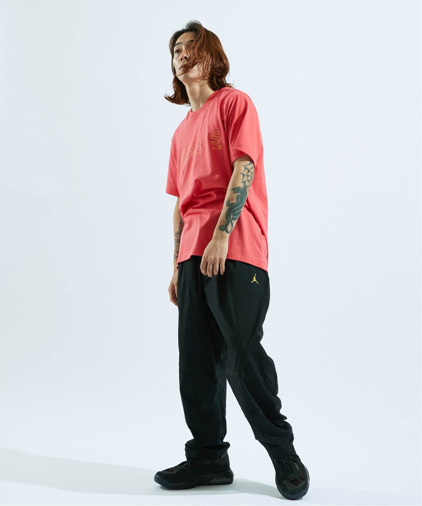 Nike パリ・サンジェルマン シャツ ブラウン　ヴィンテージ ナイキ パリ サンジェルマン ジョーダン ワードマーク Tシャツ