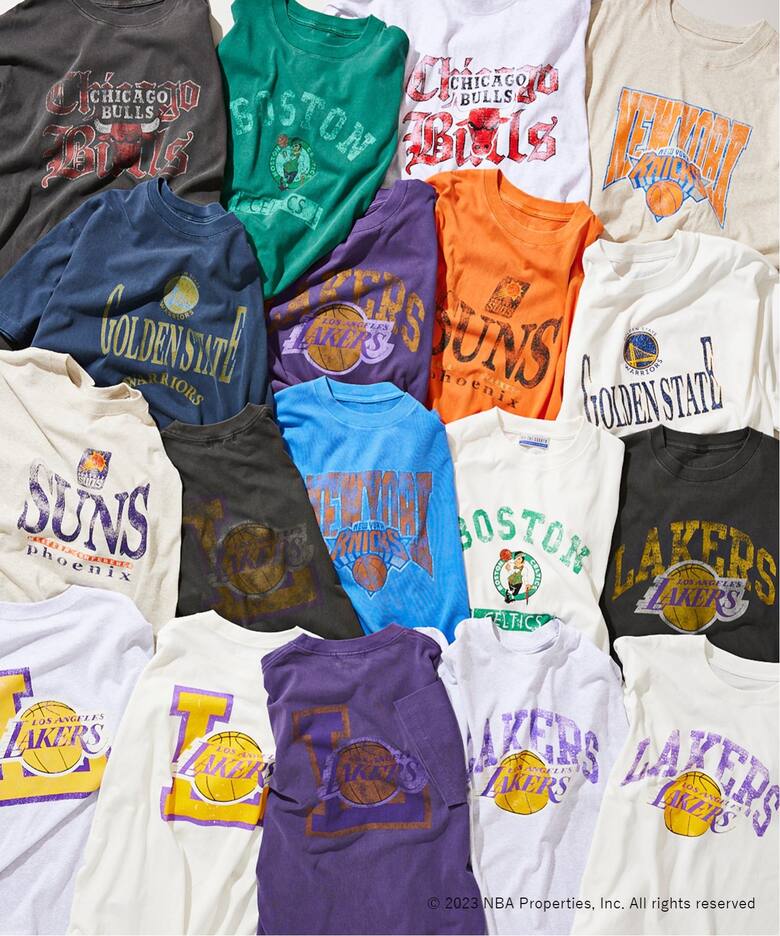 Off The Court by NBA / オフ・ザ・コート バイ NBA】別注 プリントT  