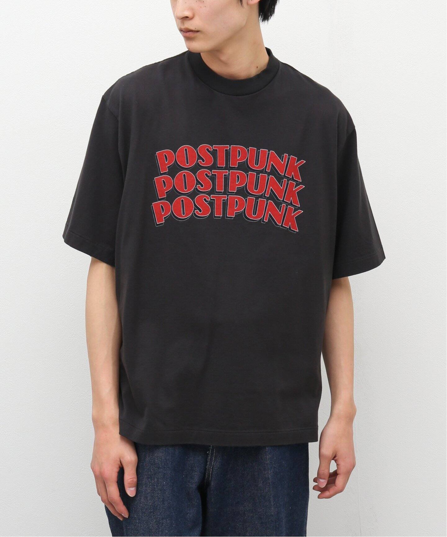 blurhms ROOTSTOCK / ブラームス ルーツストック】POSTPUNK PRINT TEE 