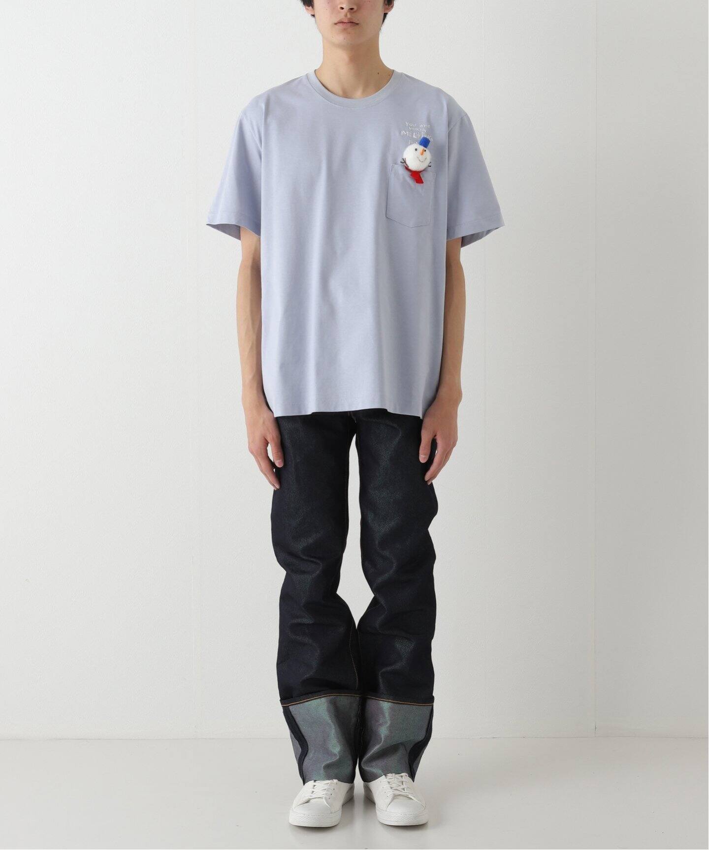 doublet / ダブレット】T-SHIRT WITH SNOWMAN（Tシャツ／カットソー 