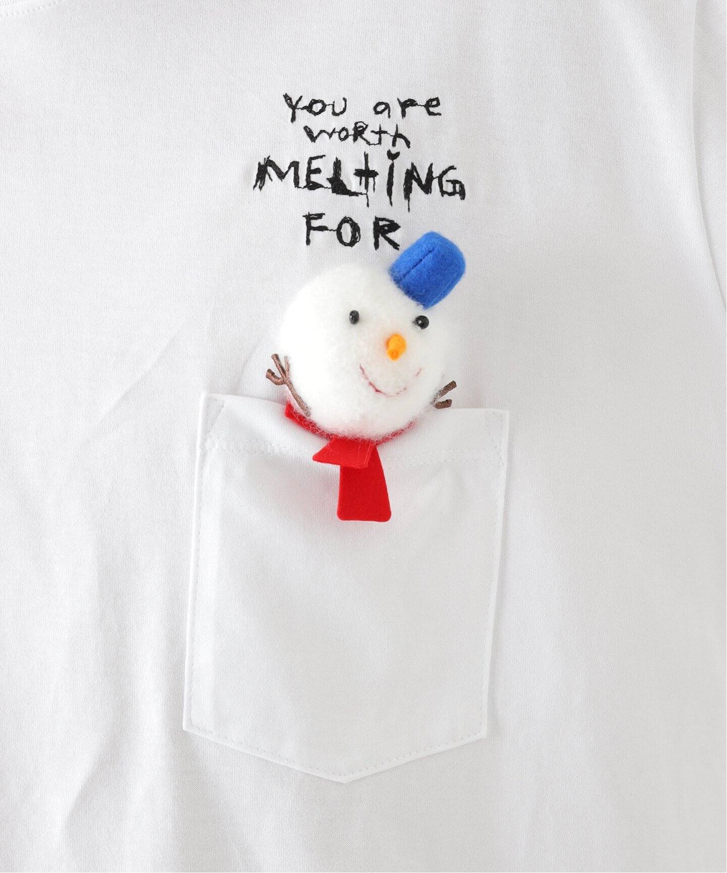doublet / ダブレット】T-SHIRT WITH SNOWMAN（Tシャツ／カットソー 