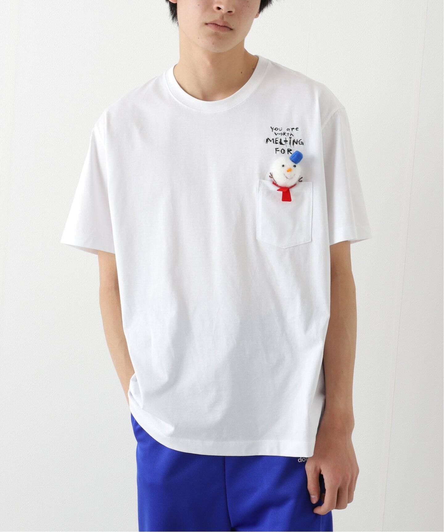 doublet / ダブレット】T-SHIRT WITH SNOWMAN（Tシャツ／カットソー 