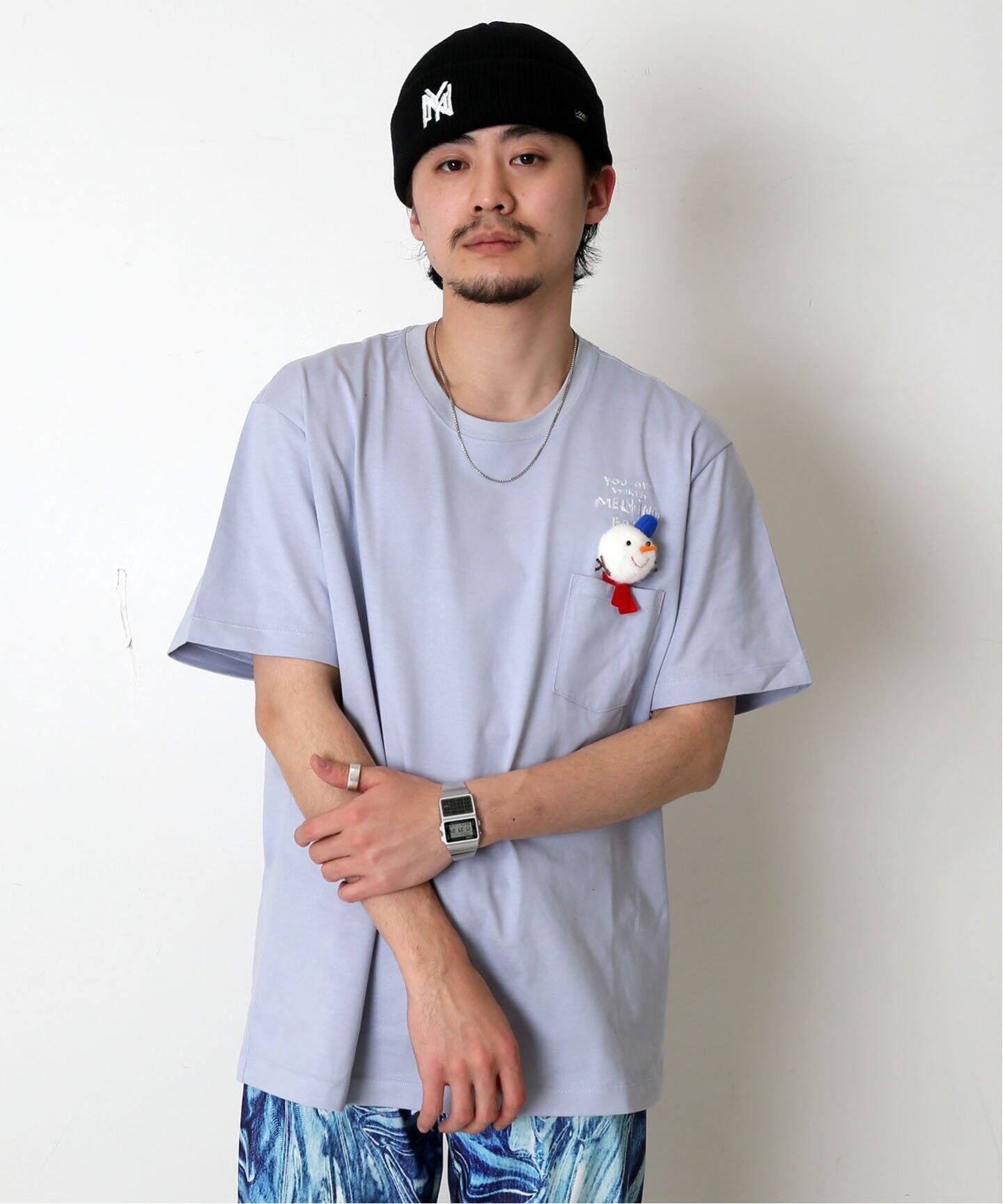 doublet / ダブレット】T-SHIRT WITH SNOWMAN（Tシャツ／カットソー 