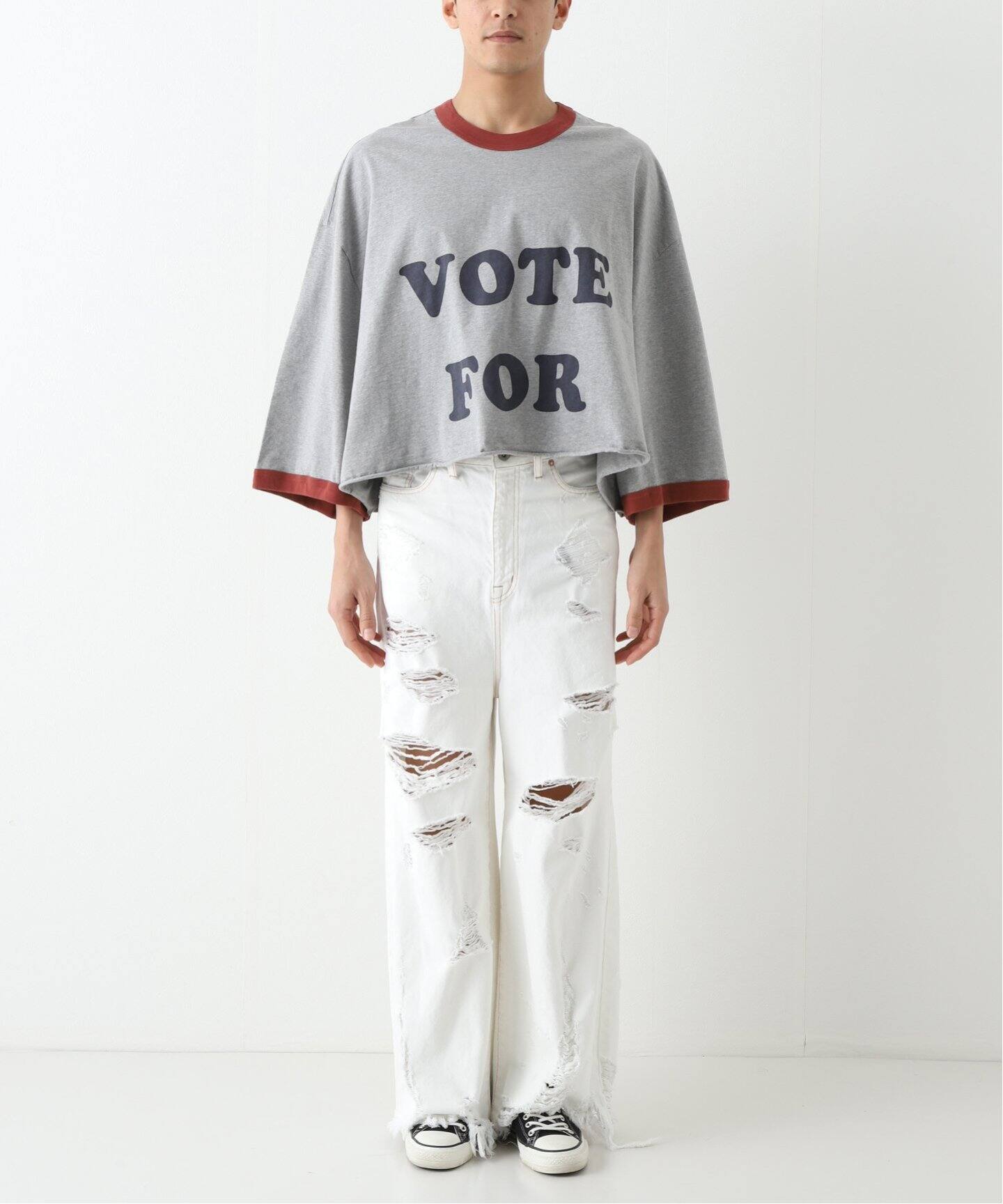 doublet / ダブレット】OVERSIZED RINGER T-SHIRT（Tシャツ  