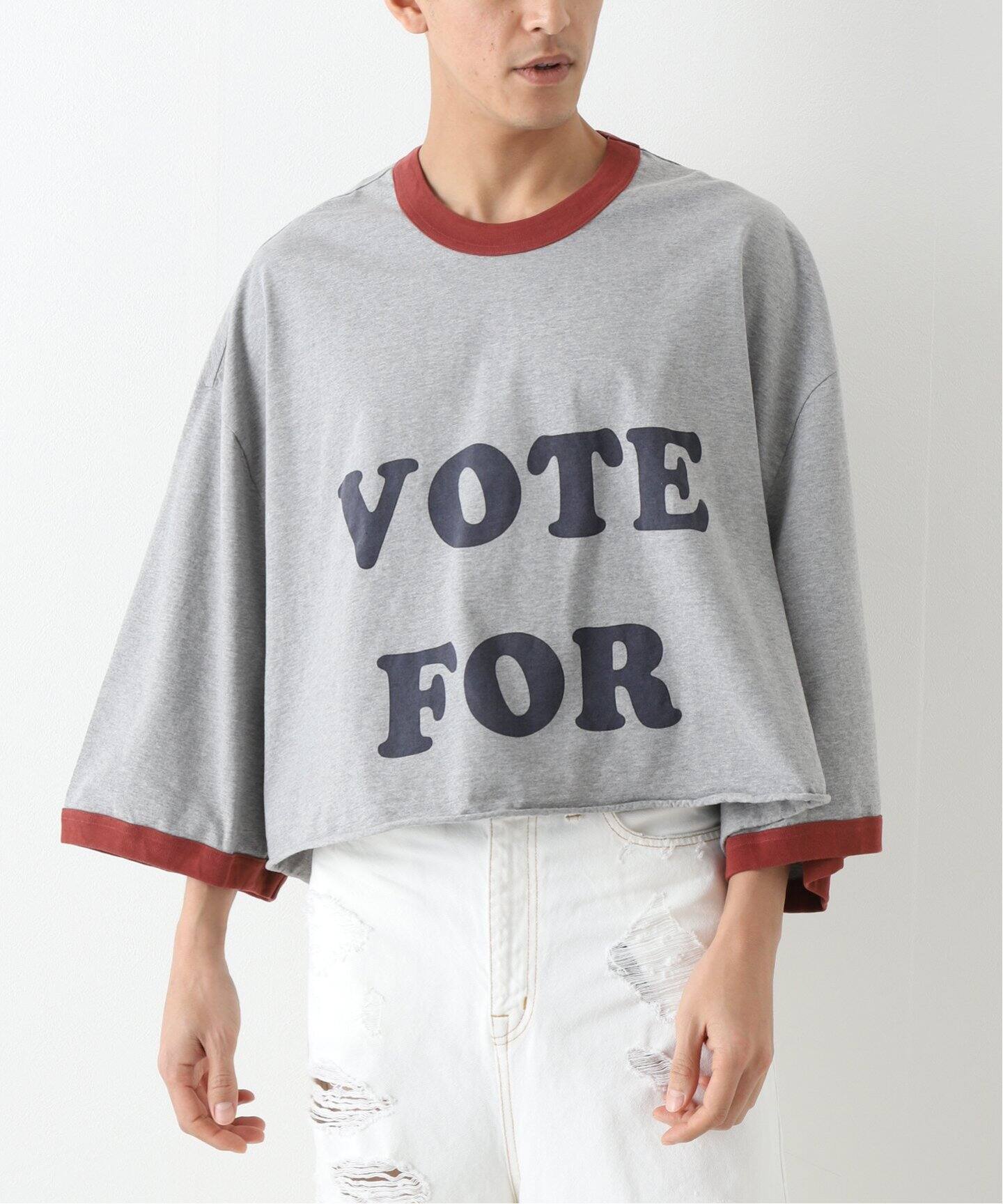 doublet / ダブレット】OVERSIZED RINGER T-SHIRT（Tシャツ  