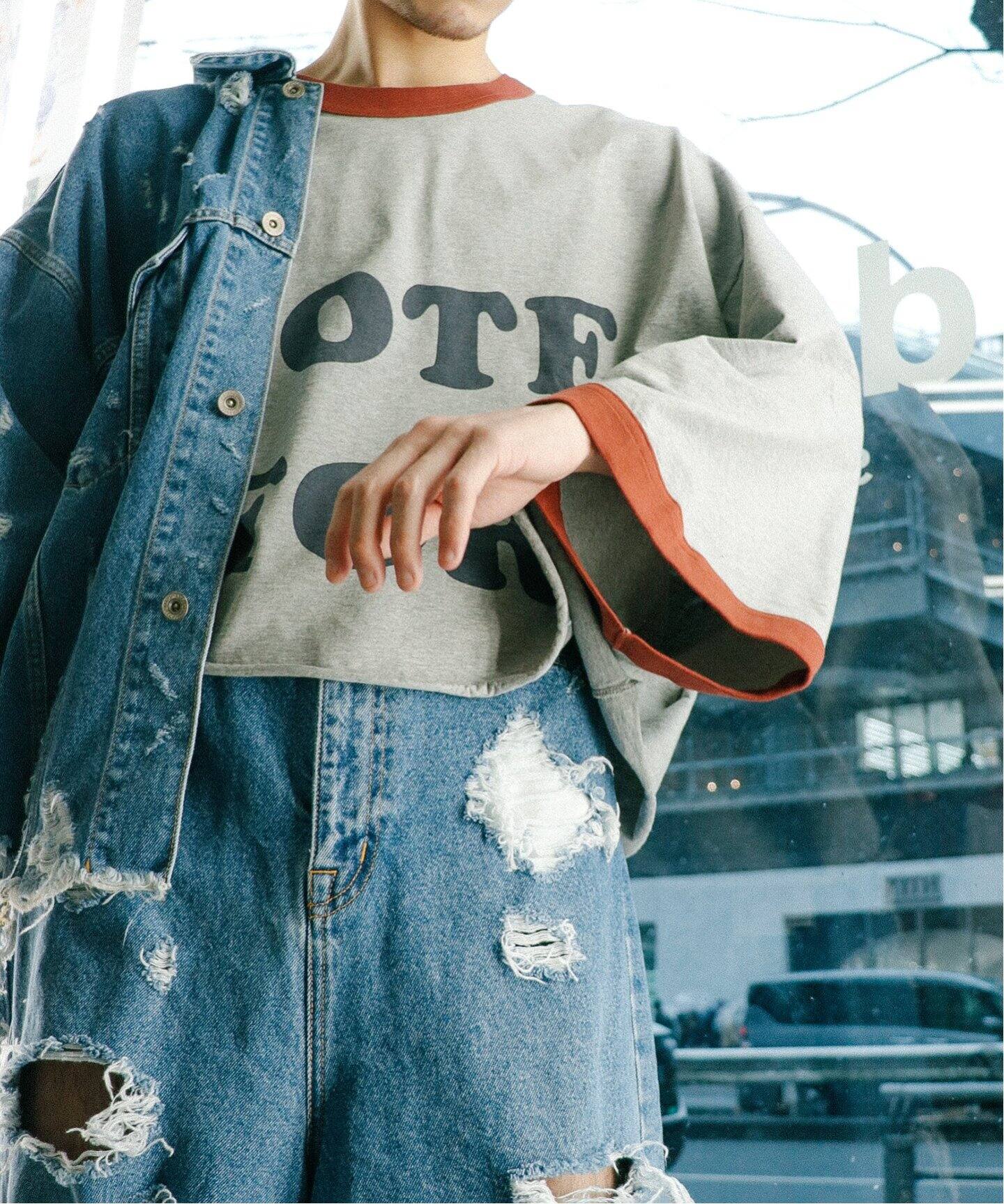 doublet / ダブレット】OVERSIZED RINGER T-SHIRT（Tシャツ  