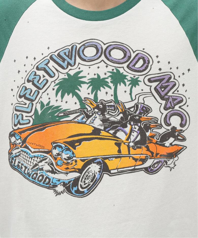 【MADE WORN / メイドウォーン】FLEETWOOD MAC RAGLAN TEE（Tシャツ／カットソー）｜WISM（ウィズム）の通販｜BAYCREW’S STORE