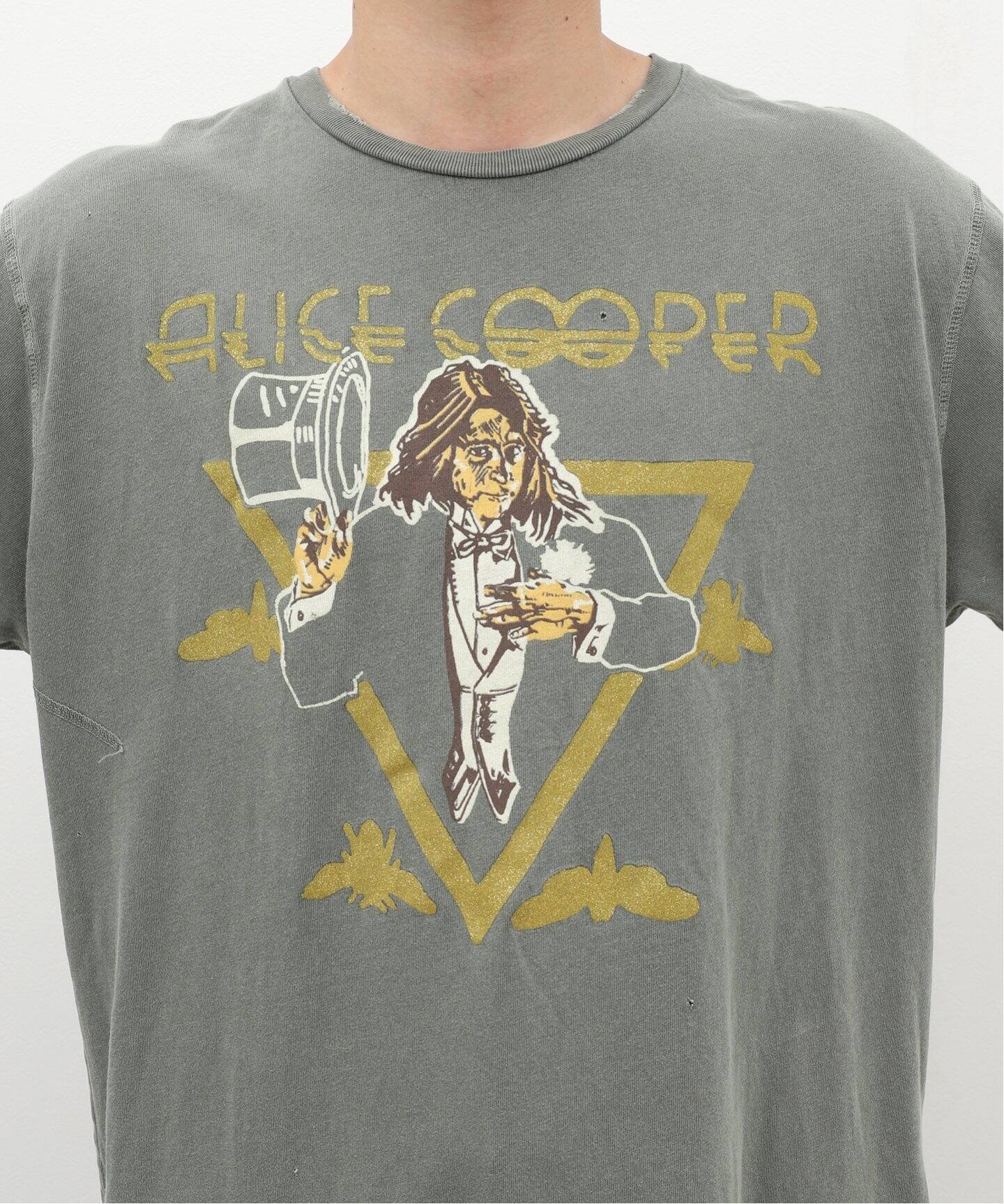 MADE WORN / メイドウォーン】ALICE COOPER TEE（Tシャツ／カットソー 