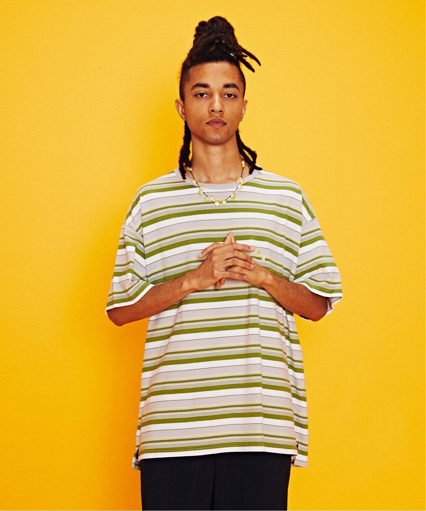 ANCELLM / アンセルム WISM 別注 BORDER T-SH（Tシャツ／カットソー
