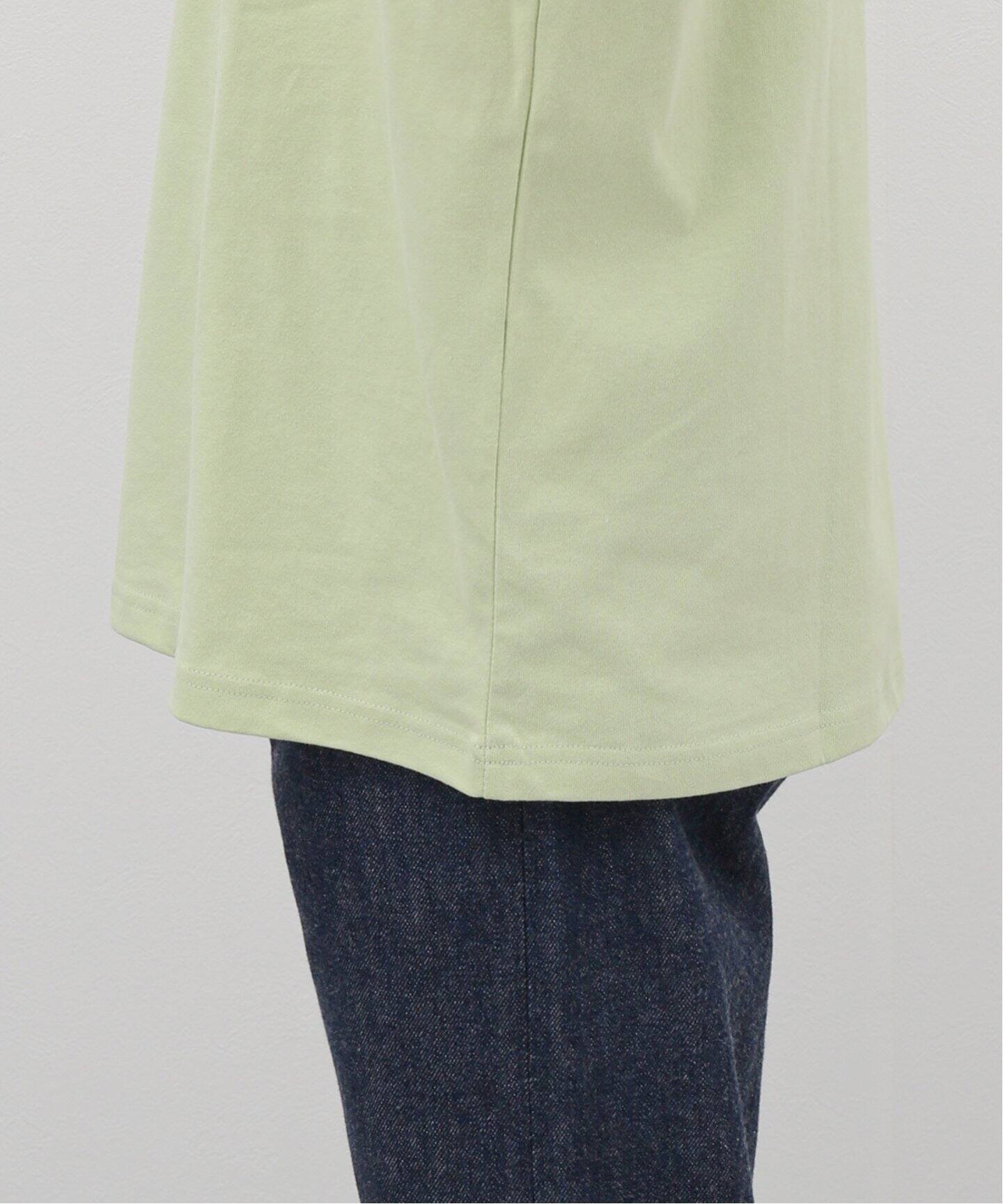 GENTLE FULLNESS / ジェントルフルネス】SS TEE PISTACHIO BAT（T 