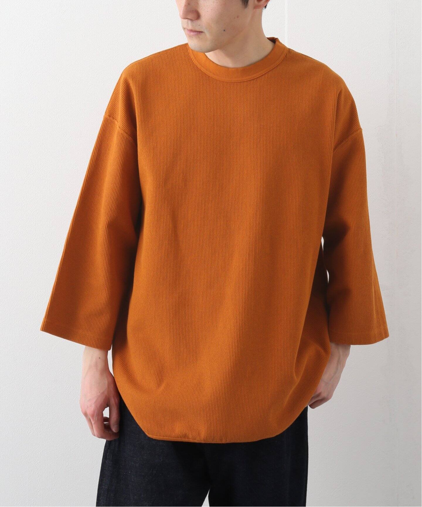 blurhms ROOTSTOCK】RoughSmooth Thermal Baseball Tee（Tシャツ 