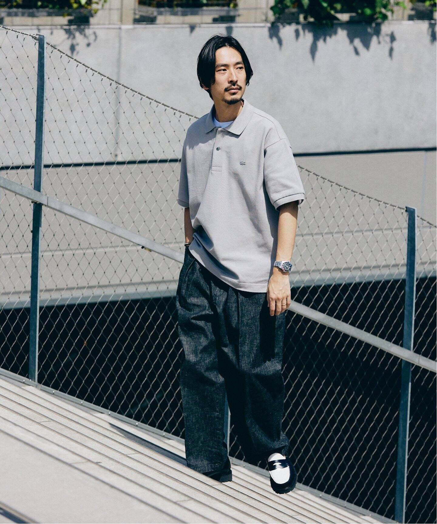 LACOSTE×JS / ラコステ】別注 ヘビーピケポロシャツ（ポロシャツ 