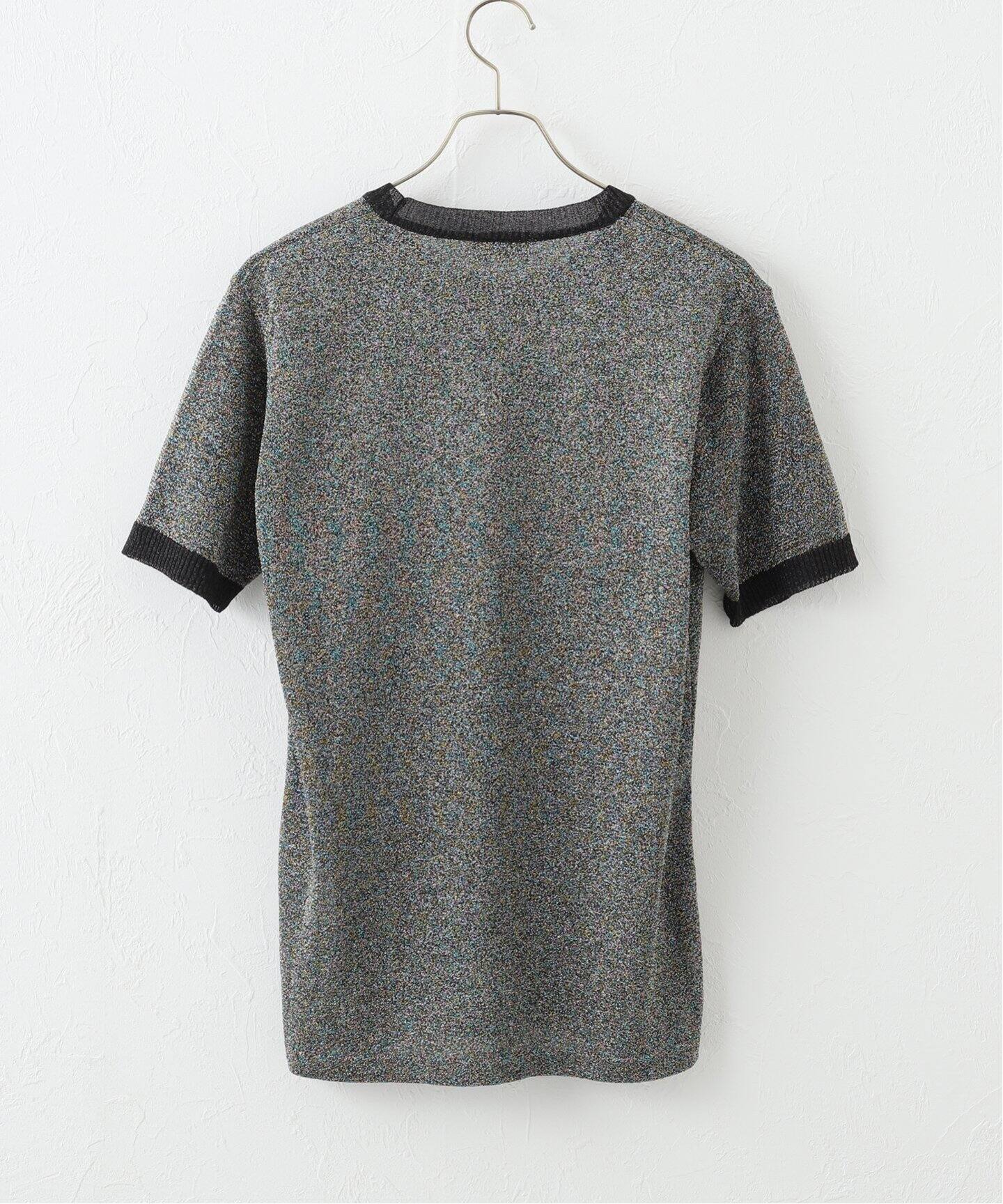 BED J.W. FORD / ベッドフォード】 Trim Knitting T-shirts（Tシャツ  