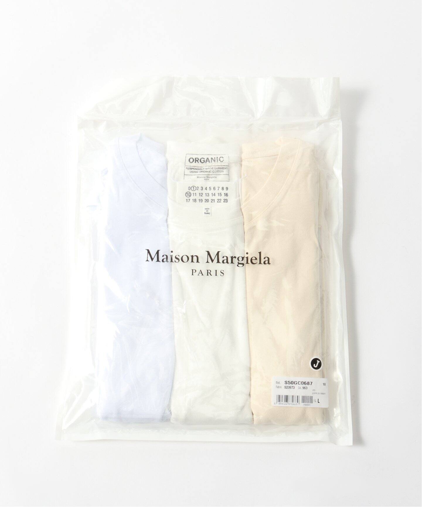 MAISON MARGIELA / メゾン マルジェラ】 T-SHIRT 3 PACK（Tシャツ 