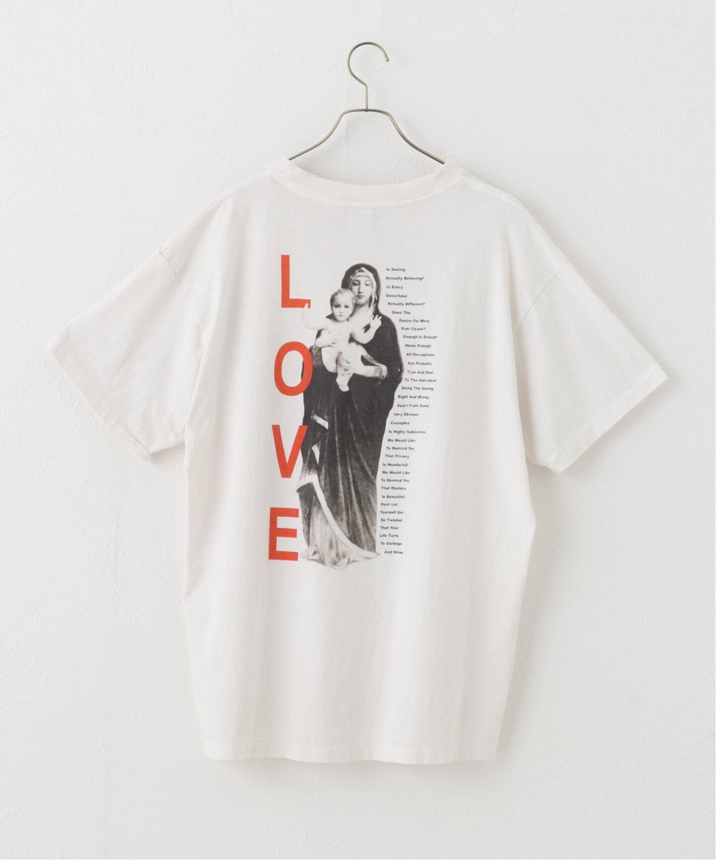 SAINT Mxxxxxx】 SS TEE/LIFE MARIA（Tシャツ／カットソー）｜UNFOLLOW 