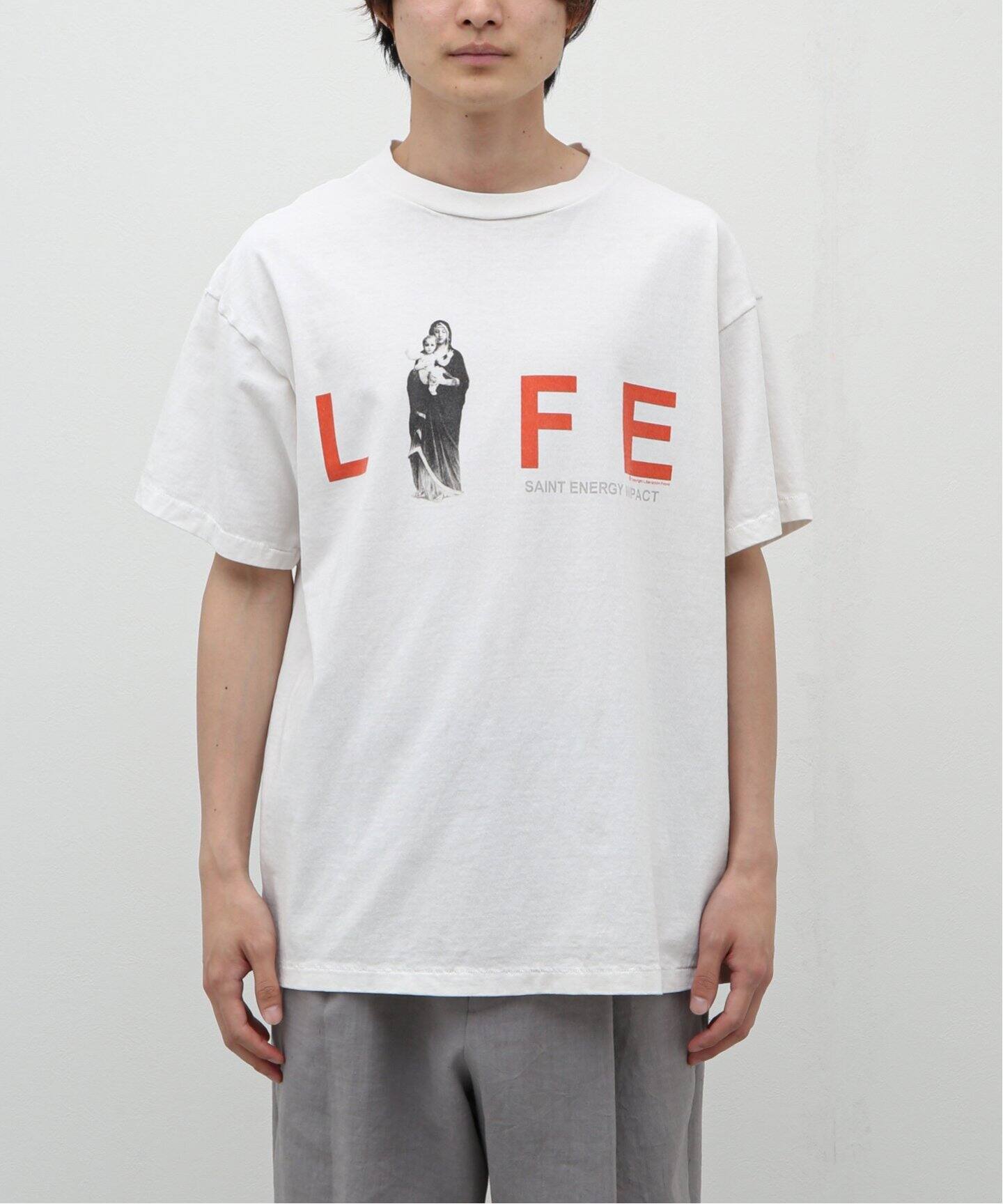 SAINT Mxxxxxx】 SS TEE/LIFE MARIA（Tシャツ／カットソー）｜UNFOLLOW 