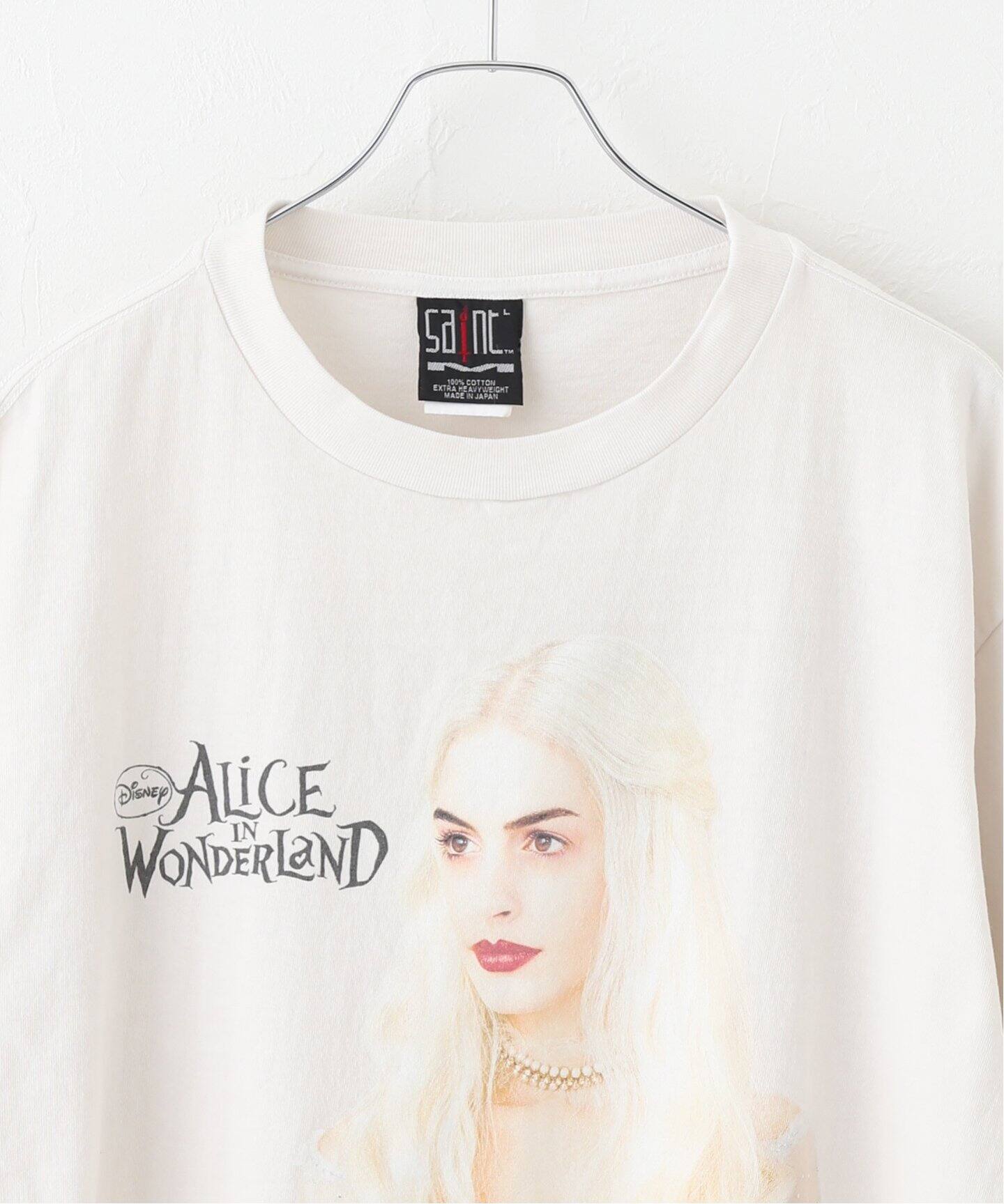 SAINT Mxxxxxx】DS_SS TEE/ WHITE QN（Tシャツ／カットソー 