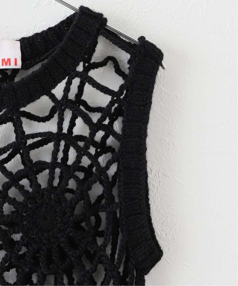 ORIMI/オリミ】 SPIDER HAND KNITTED TOP（Tシャツ／カットソー 