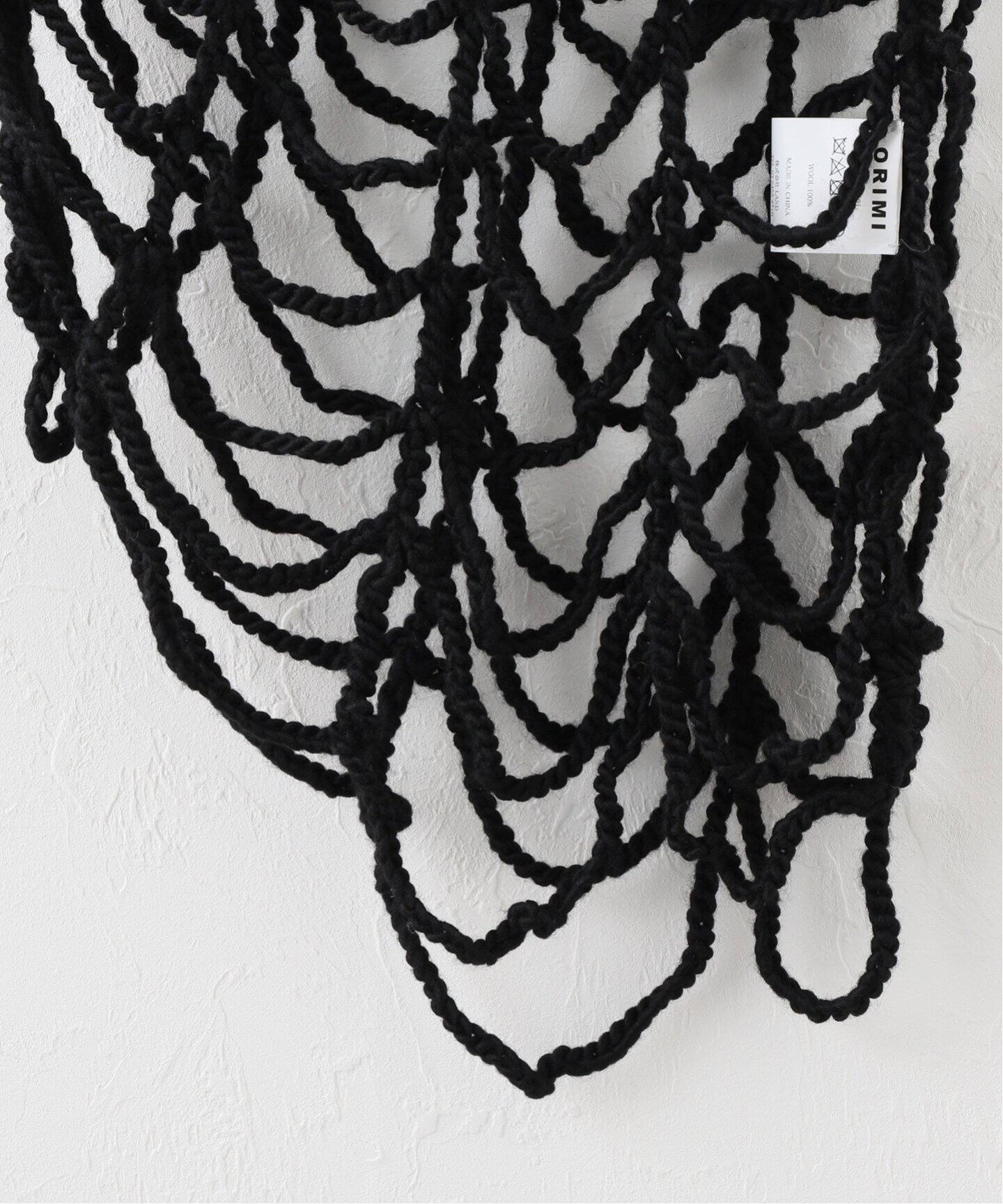 ORIMI/オリミ】 SPIDER HAND KNITTED TOP（Tシャツ／カットソー  