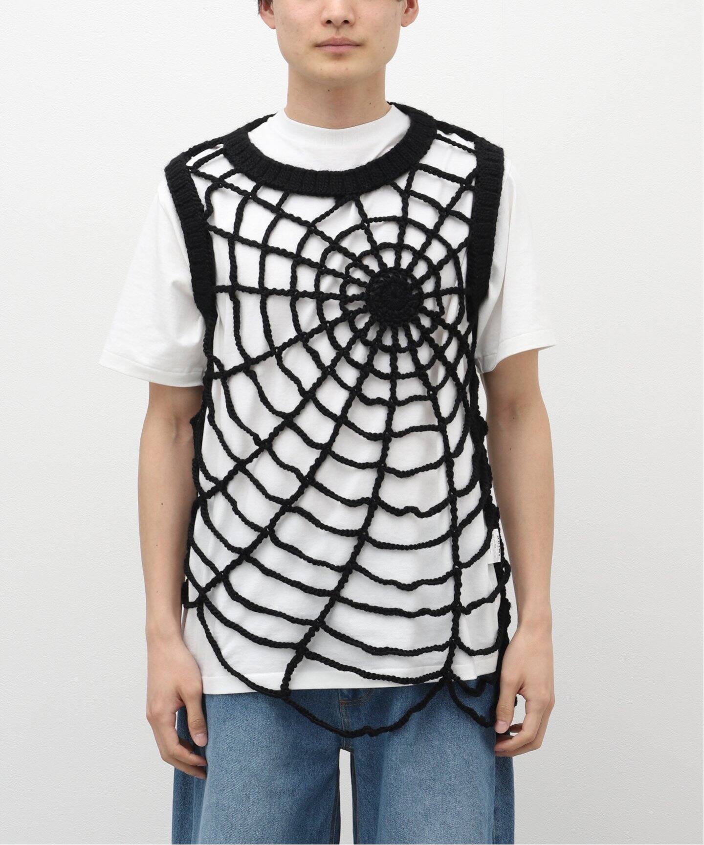 ORIMI/オリミ】 SPIDER HAND KNITTED TOP（Tシャツ／カットソー  