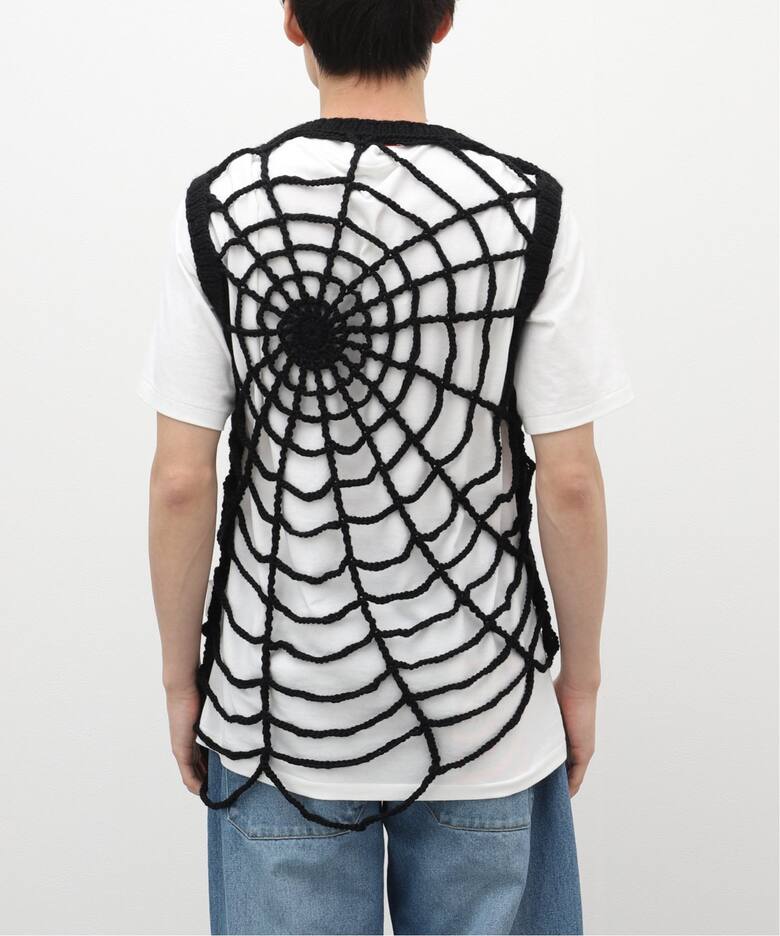 ORIMI/オリミ】 SPIDER HAND KNITTED TOP（Tシャツ／カットソー  
