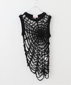 ORIMI/オリミ】 SPIDER HAND KNITTED TOP（Tシャツ／カットソー 