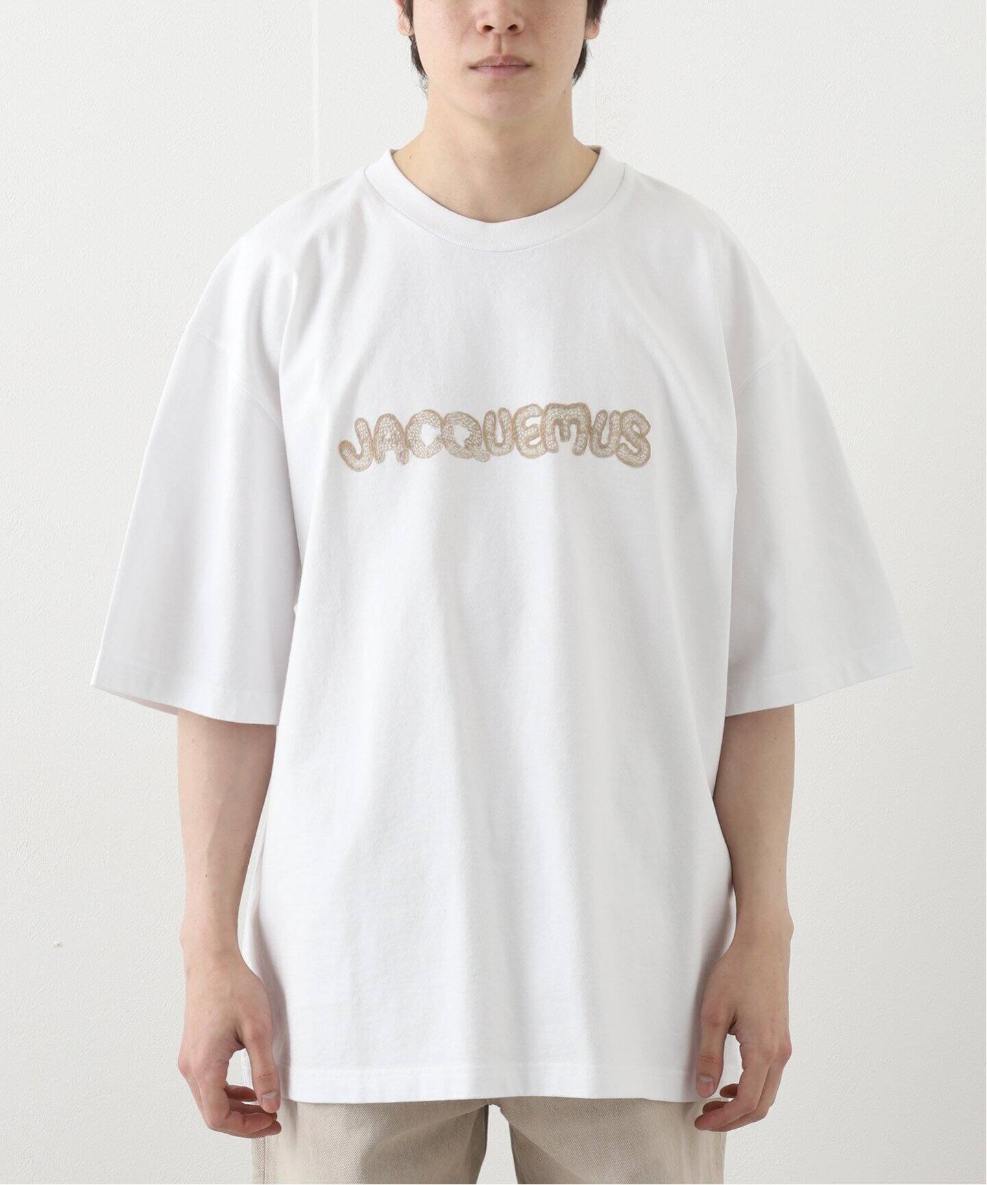 JACQUEMUS / ジャックムス】LE T-SHIRT RAPHIA（Tシャツ／カットソー  