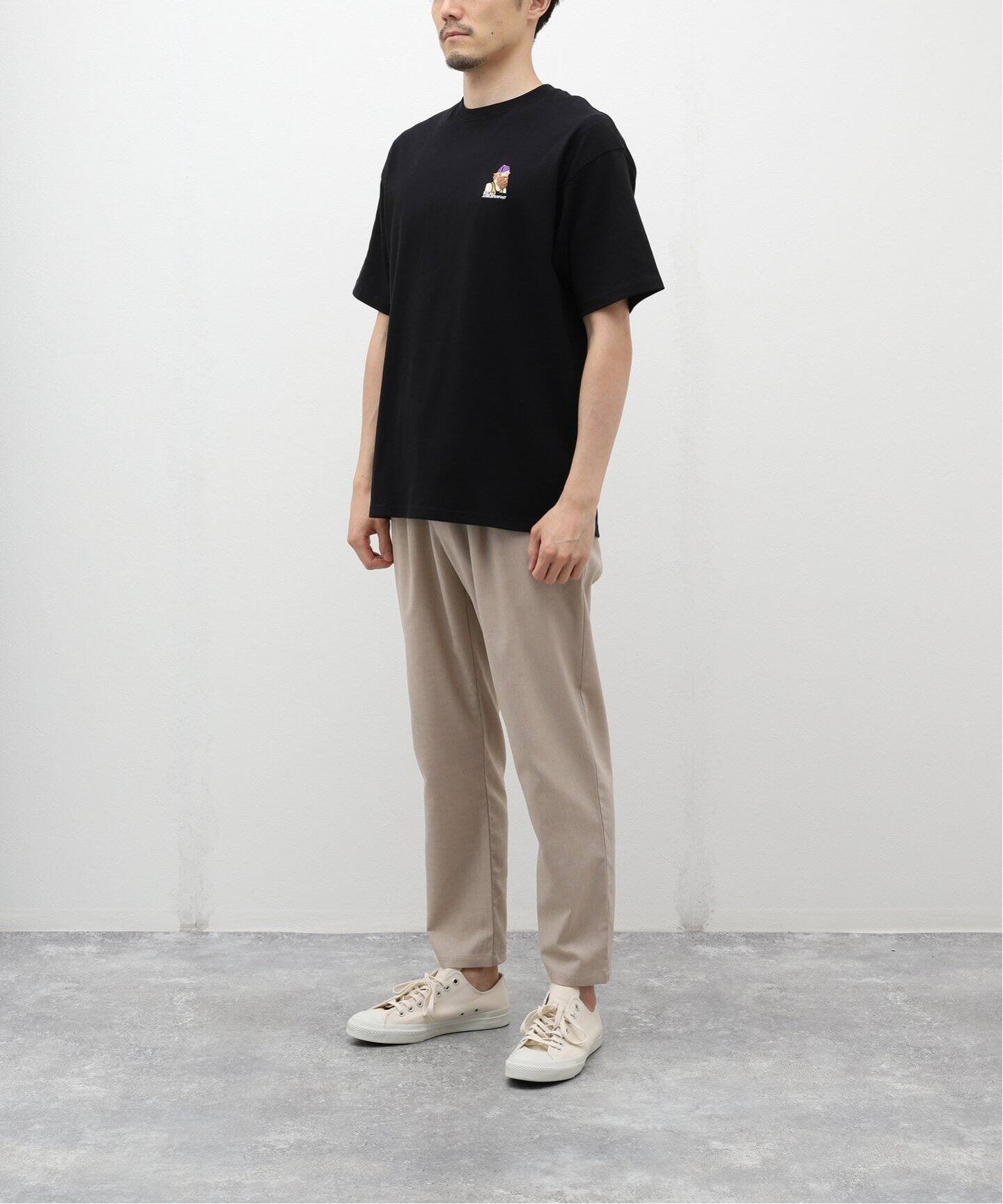 追加》RUNNING MOJYA刺繍半袖Tシャツ（Tシャツ／カットソー）｜B.C 