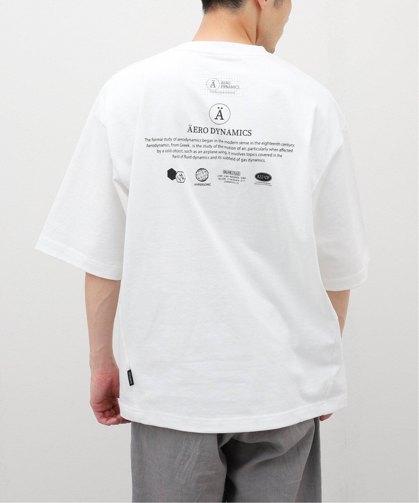 追加》PAPERTAG オーバーサイズロゴ半袖Tシャツ（Tシャツ／カットソー 