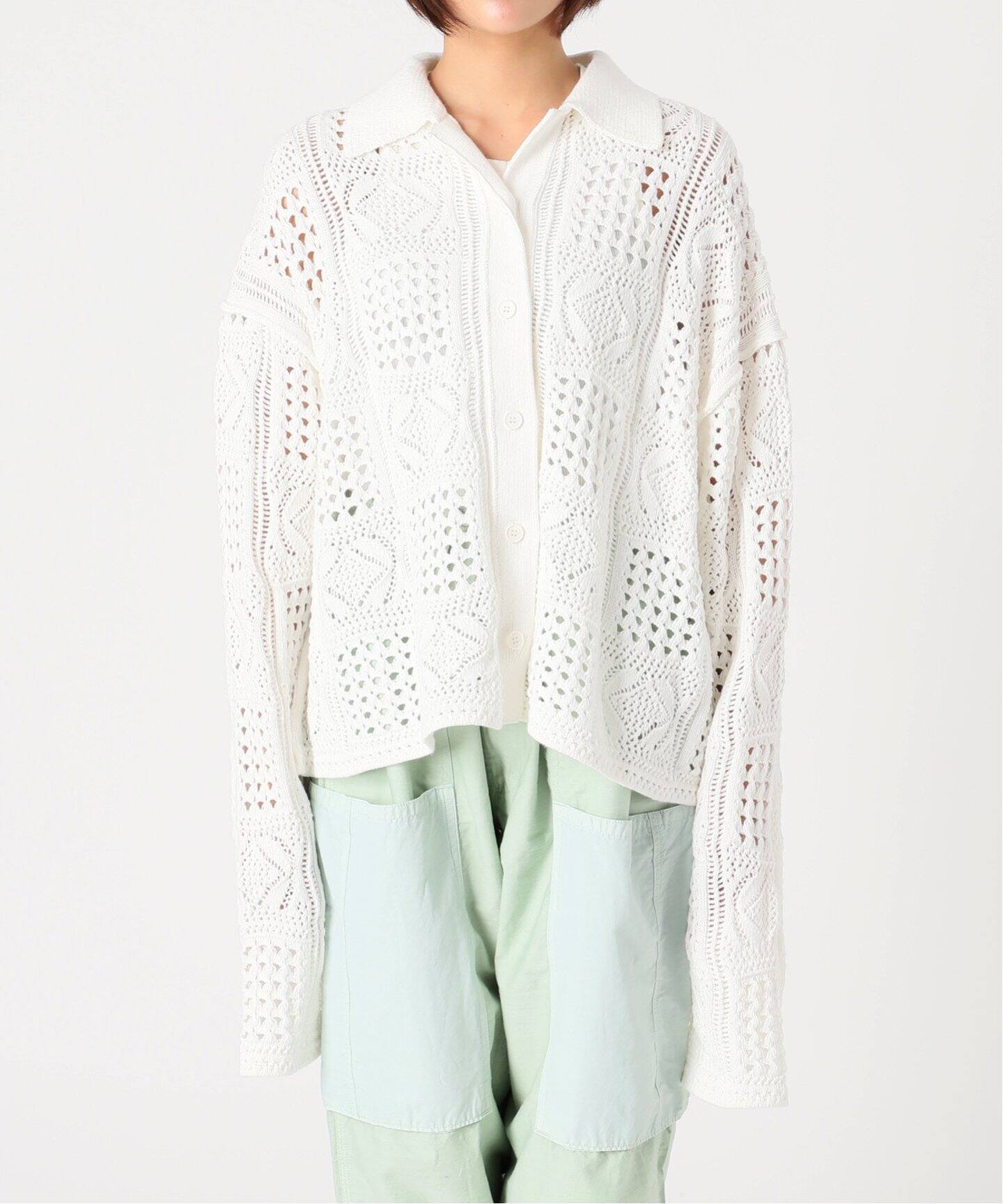 CROCHET STYLE SHIRTS：ニット（ニット／セーター）｜CITYSHOP（シティ 