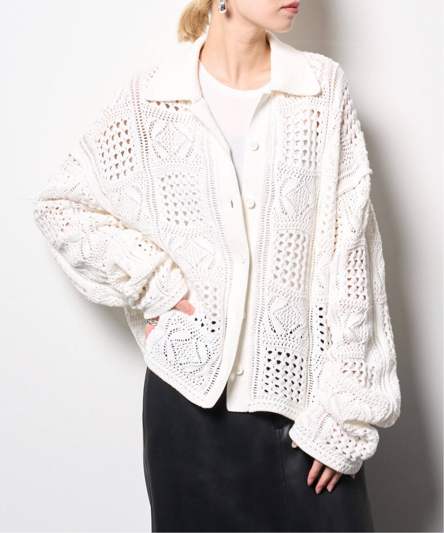 CROCHET STYLE SHIRTS：ニット（ニット／セーター）｜CITYSHOP（シティ 