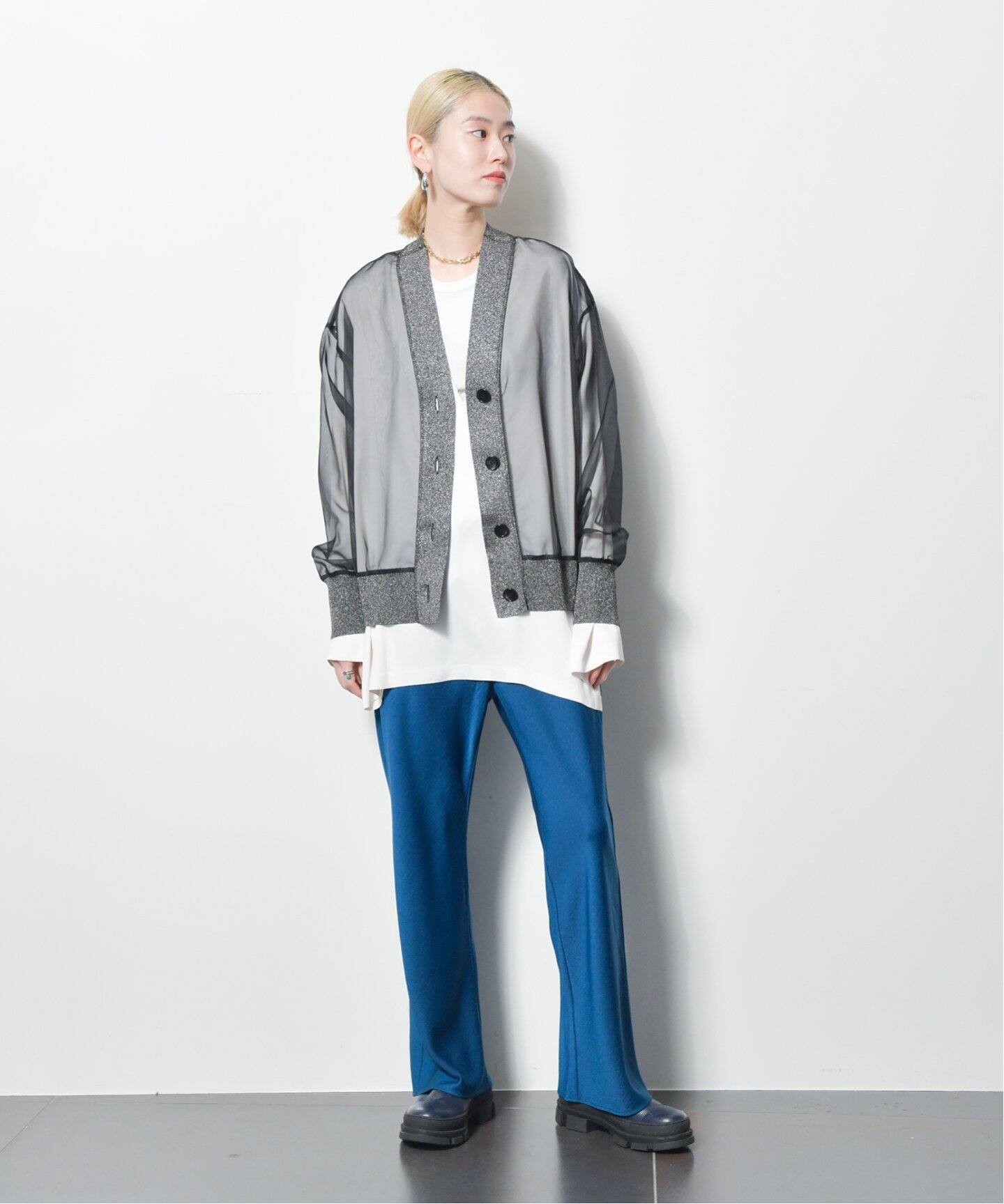 RIB DOCKING カーディガン（カーディガン）｜CITYSHOP（シティショップ  