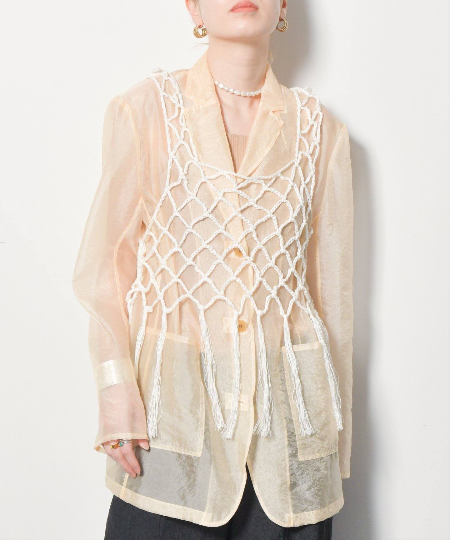 FRINGE ベスト（ニット／セーター）｜CITYSHOP（シティショップ）の 