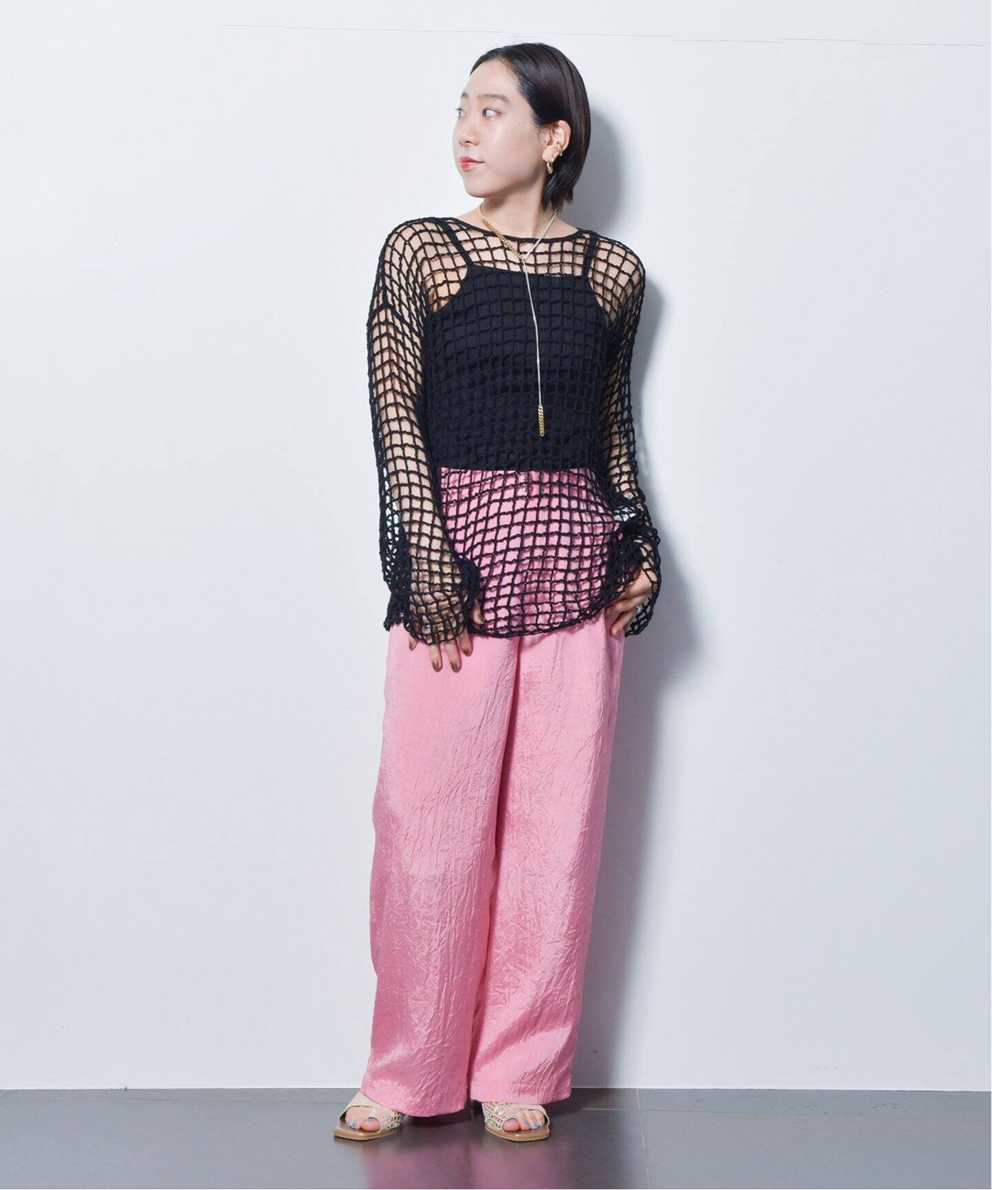 FISH NET PULLOVER：ニット（ニット／セーター）｜CITYSHOP（シティ 